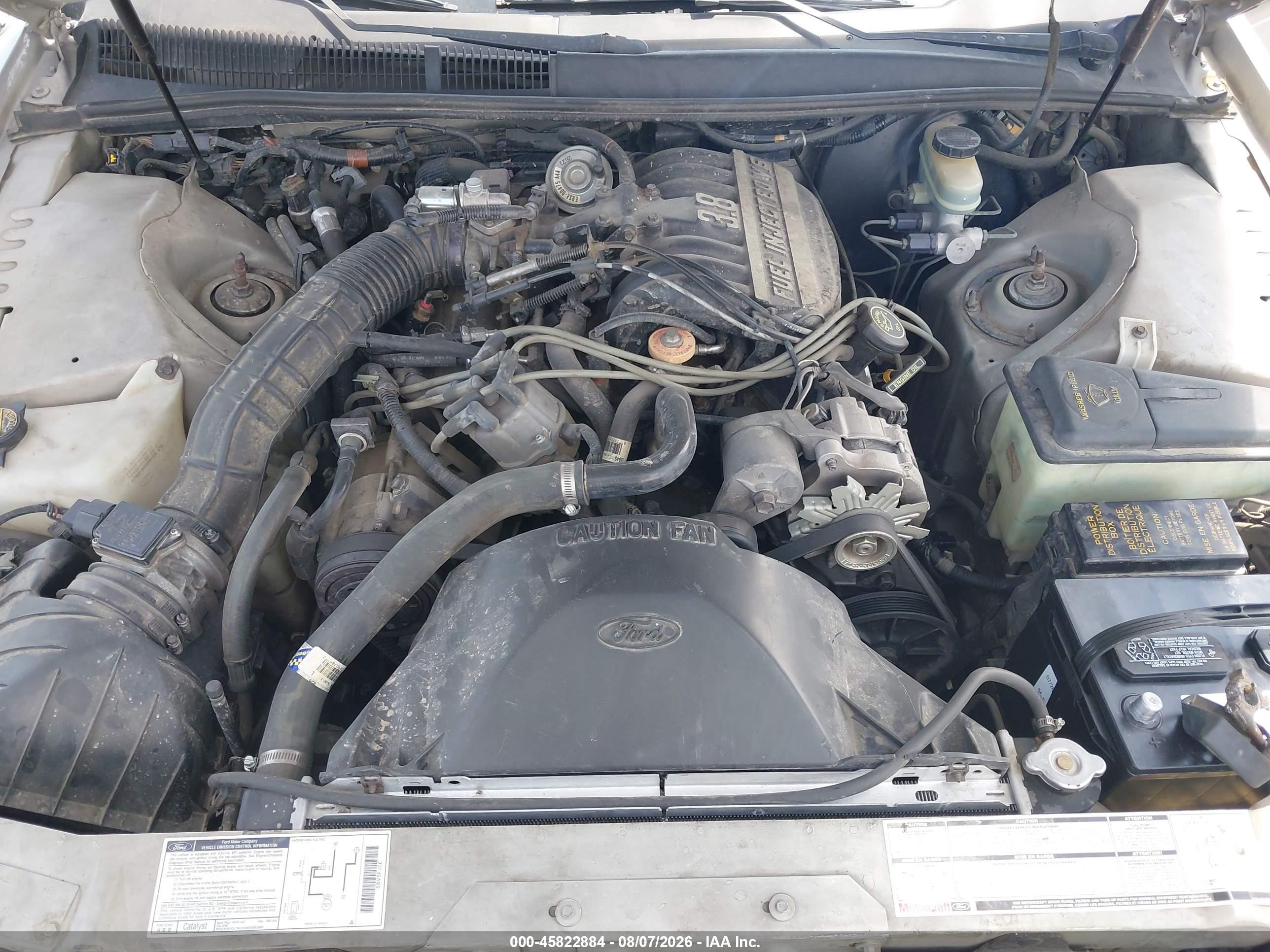 1992 Ford Thunderbird Lx Silver vin: 1FAPP6245NH160810