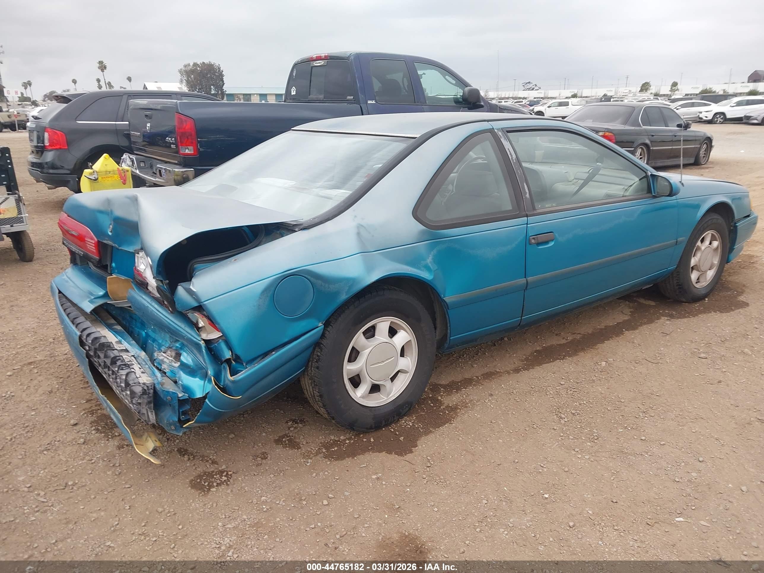 1993 Ford Thunderbird Lx Turquoise vin: 1FAPP6245PH181580