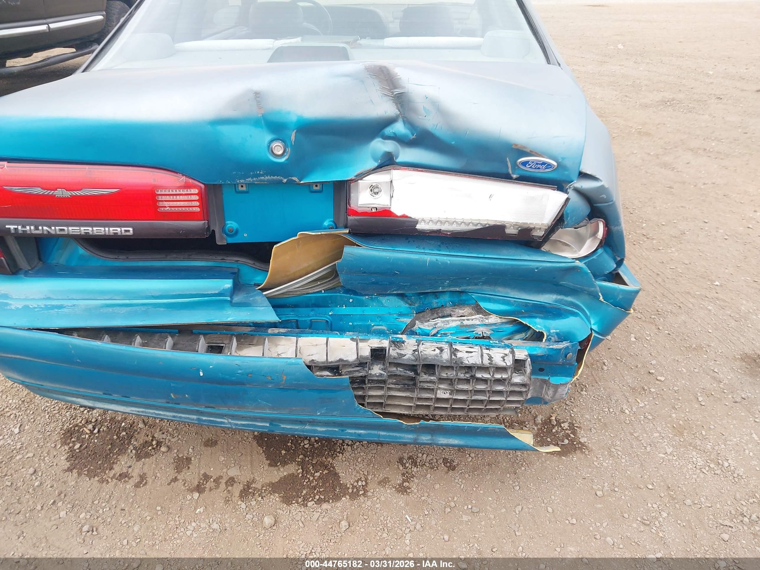 1993 Ford Thunderbird Lx Turquoise vin: 1FAPP6245PH181580