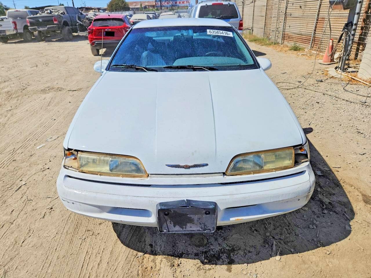 1993 Ford Thunderbird Lx White vin: 1FAPP6246PH112865