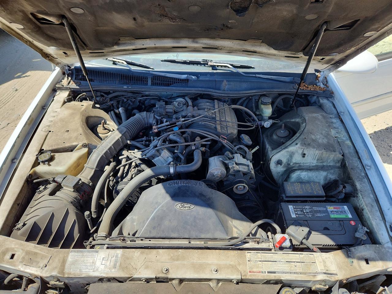 1993 Ford Thunderbird Lx White vin: 1FAPP6246PH112865