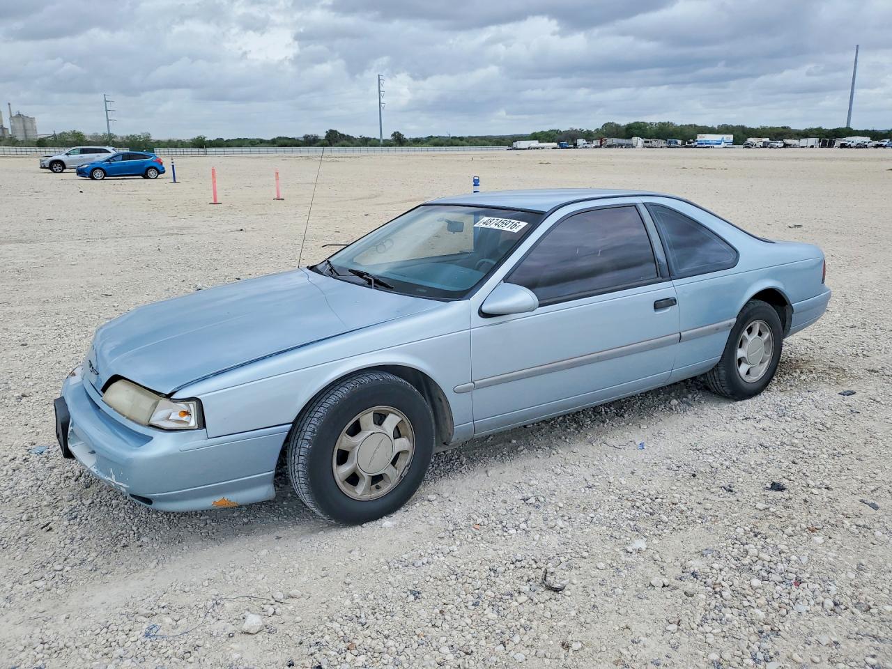 1993 Ford Thunderbird Lx Blue vin: 1FAPP6246PH147809