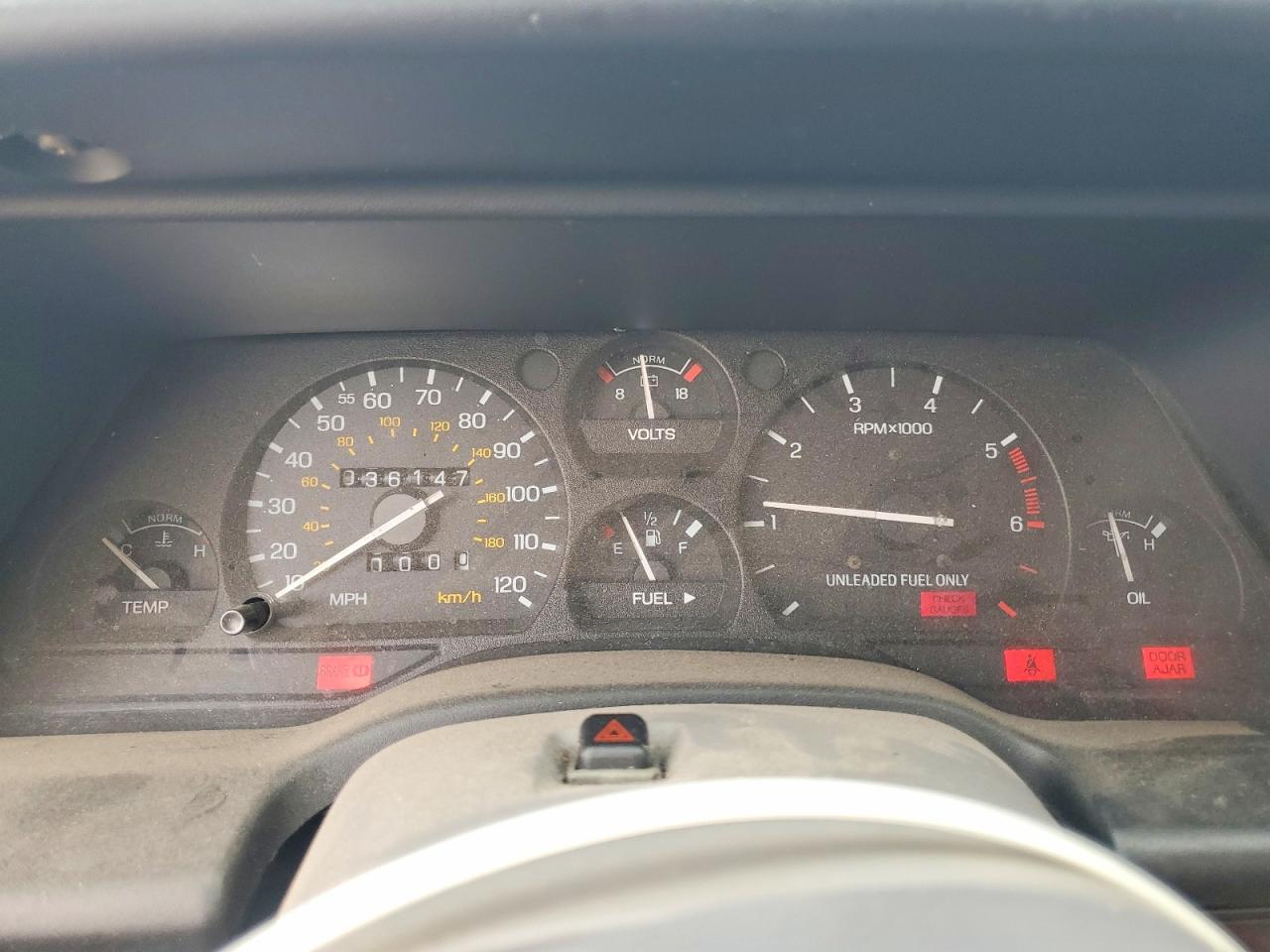 1993 Ford Thunderbird Lx Blue vin: 1FAPP6246PH147809