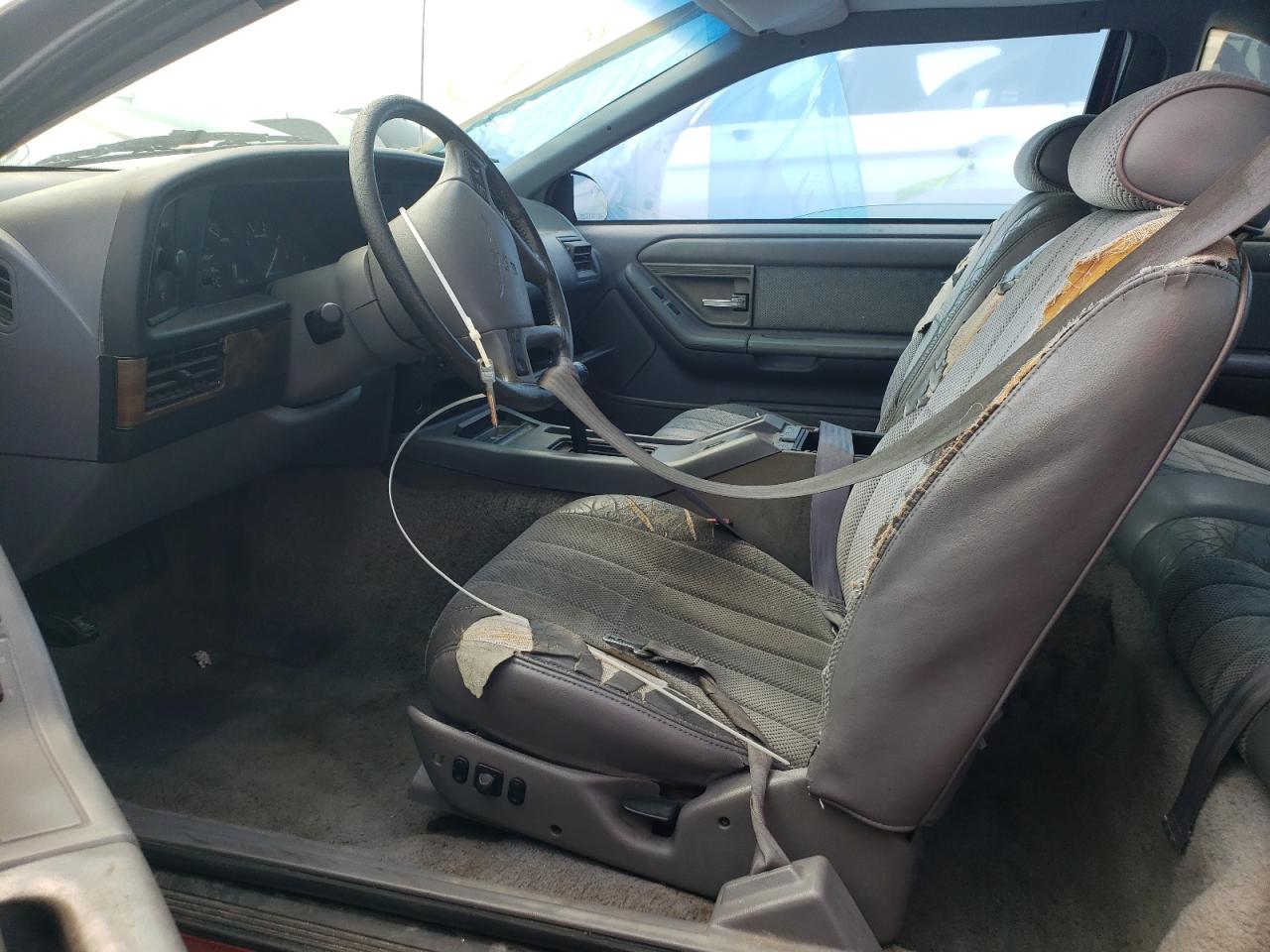 1993 Ford Thunderbird Lx Red vin: 1FAPP6248PH105528
