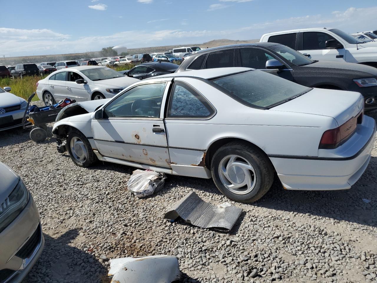 1991 Ford Thunderbird Lx Белый vin: 1FAPP62T0MH148473
