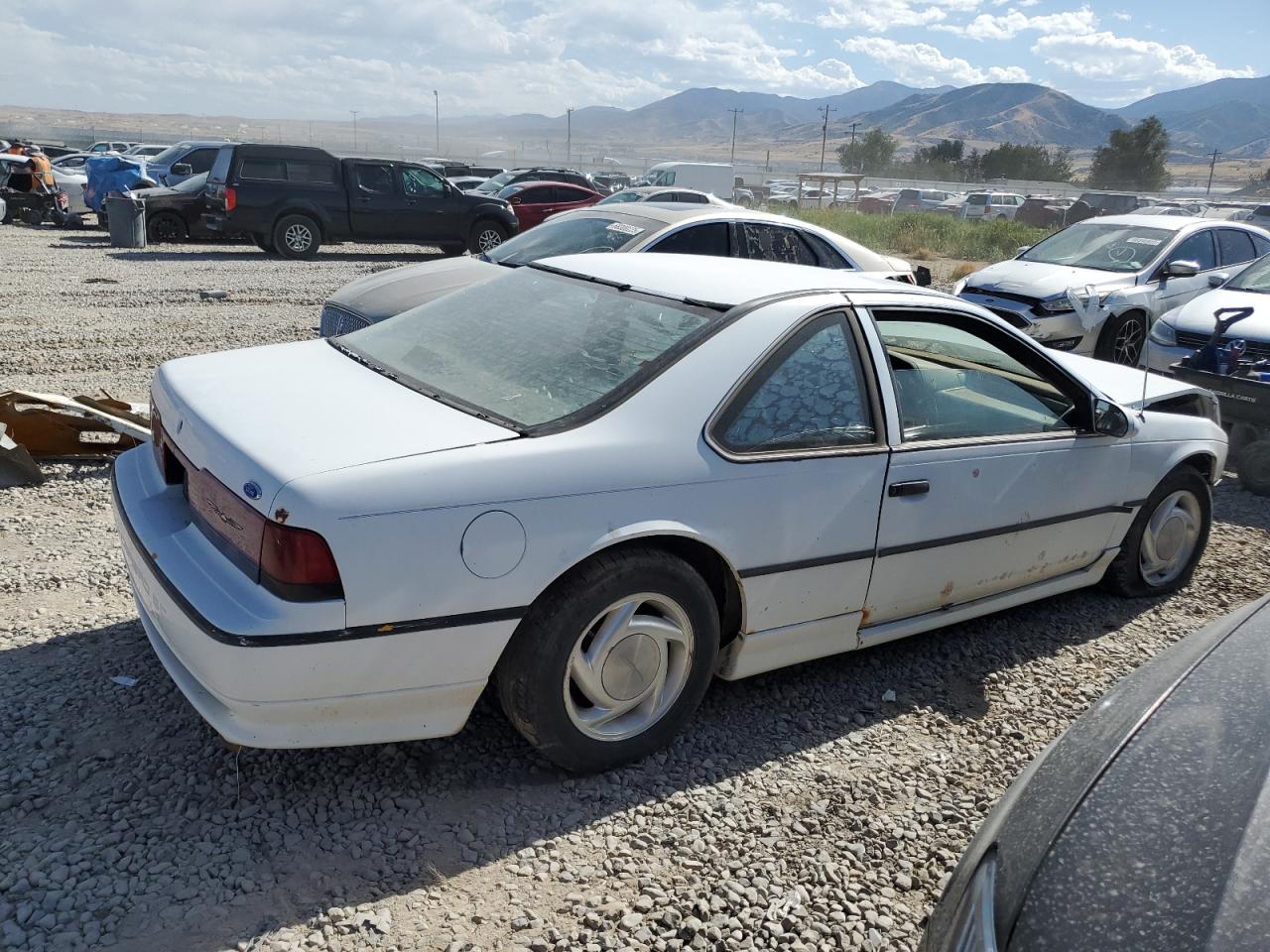 1991 Ford Thunderbird Lx Белый vin: 1FAPP62T0MH148473