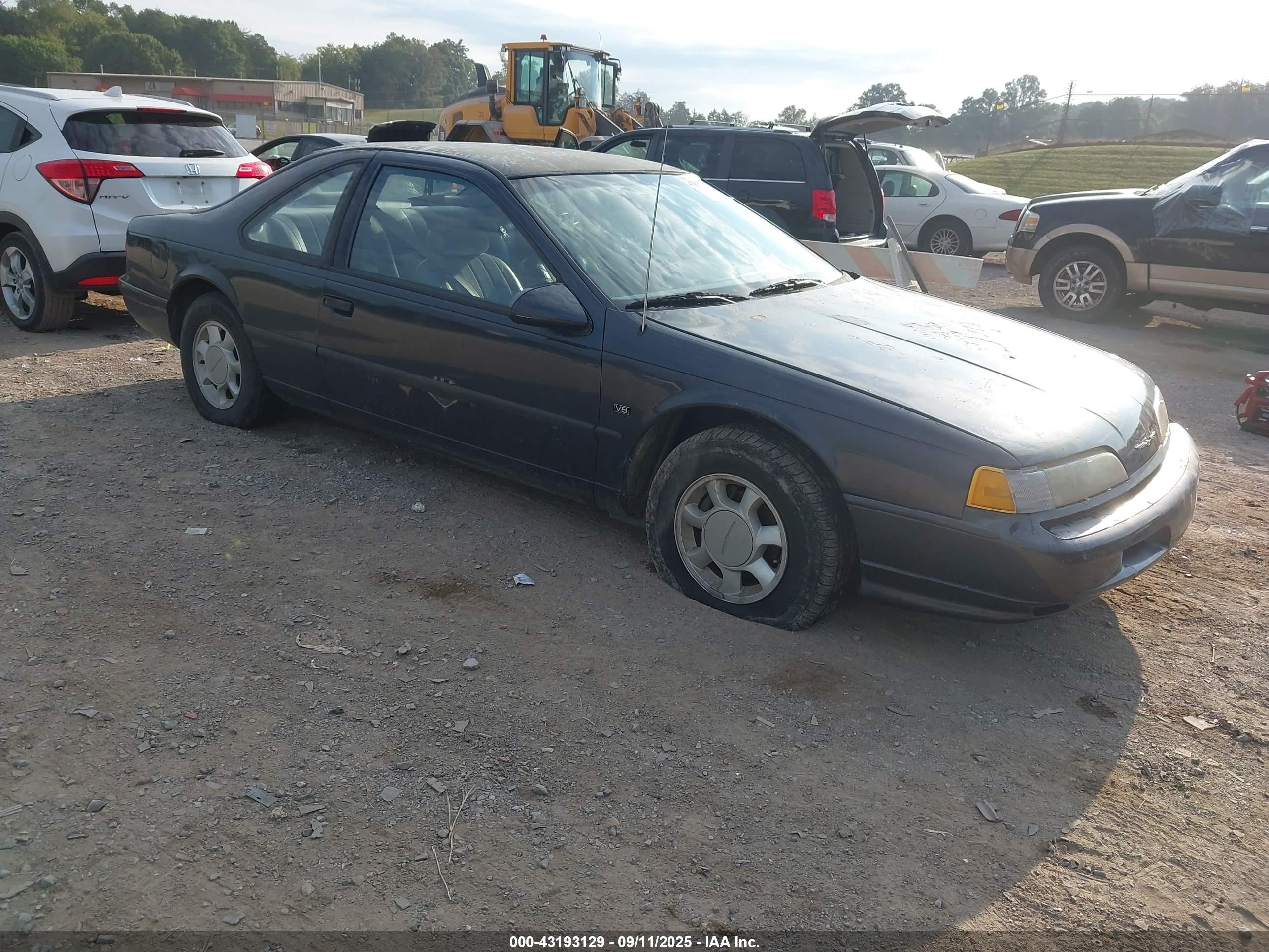 1993 Ford Thunderbird Lx Black vin: 1FAPP62T2PH100428