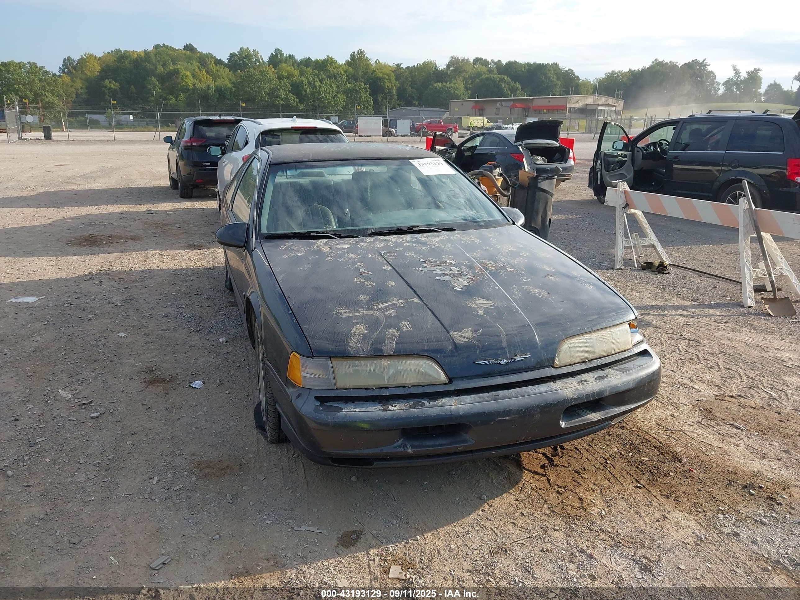 1993 Ford Thunderbird Lx Black vin: 1FAPP62T2PH100428