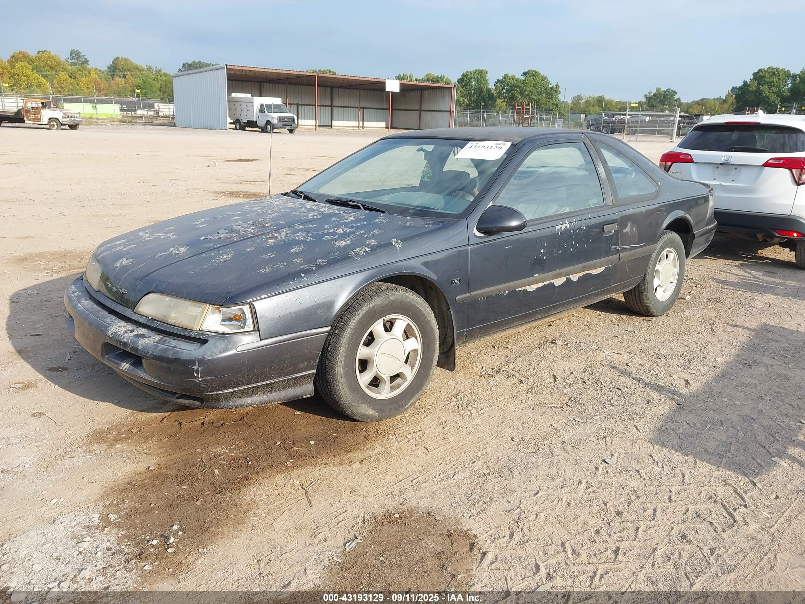 1993 Ford Thunderbird Lx Black vin: 1FAPP62T2PH100428