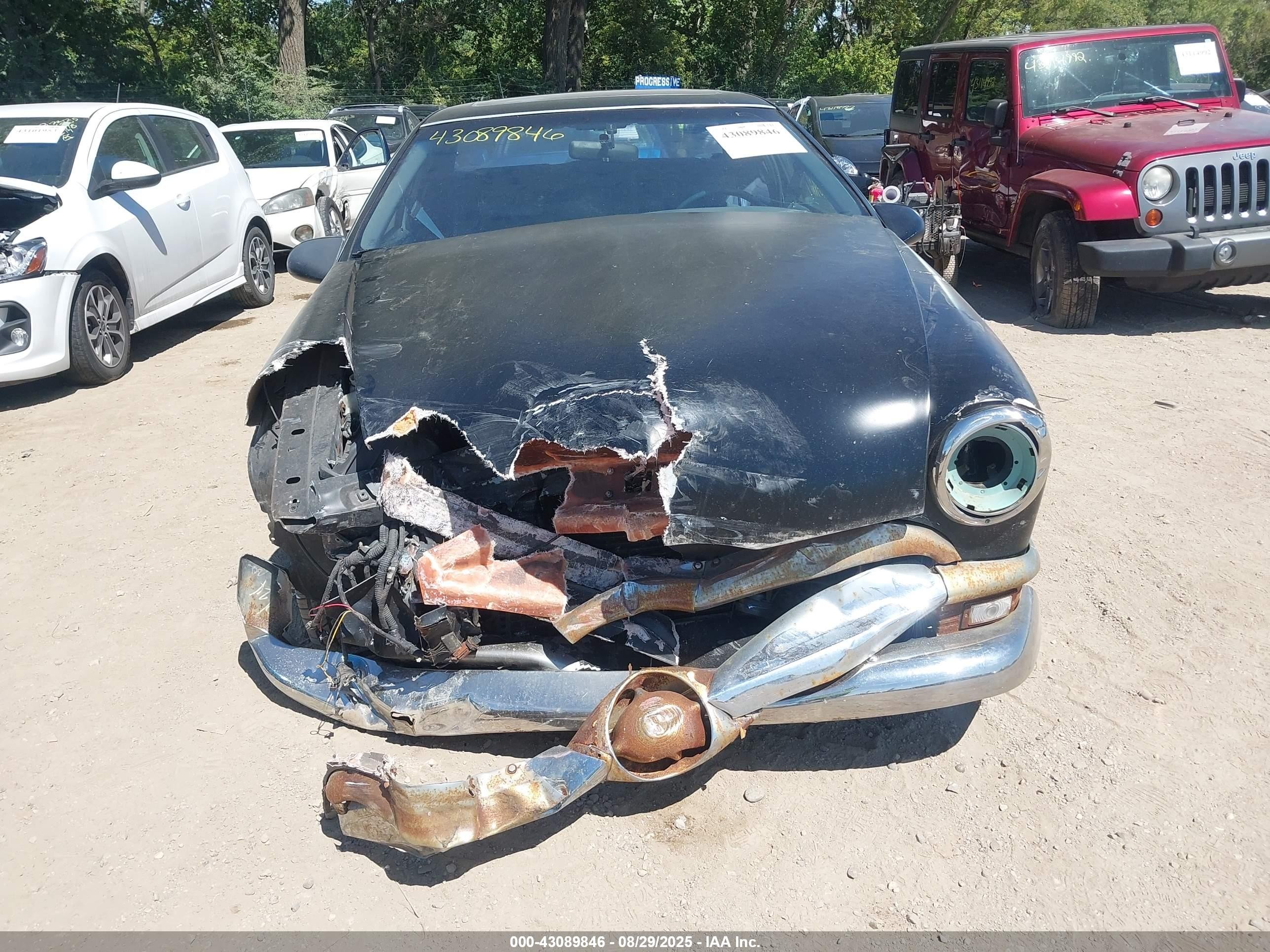 1993 Ford Thunderbird Lx Черный vin: 1FAPP62T4PH197406