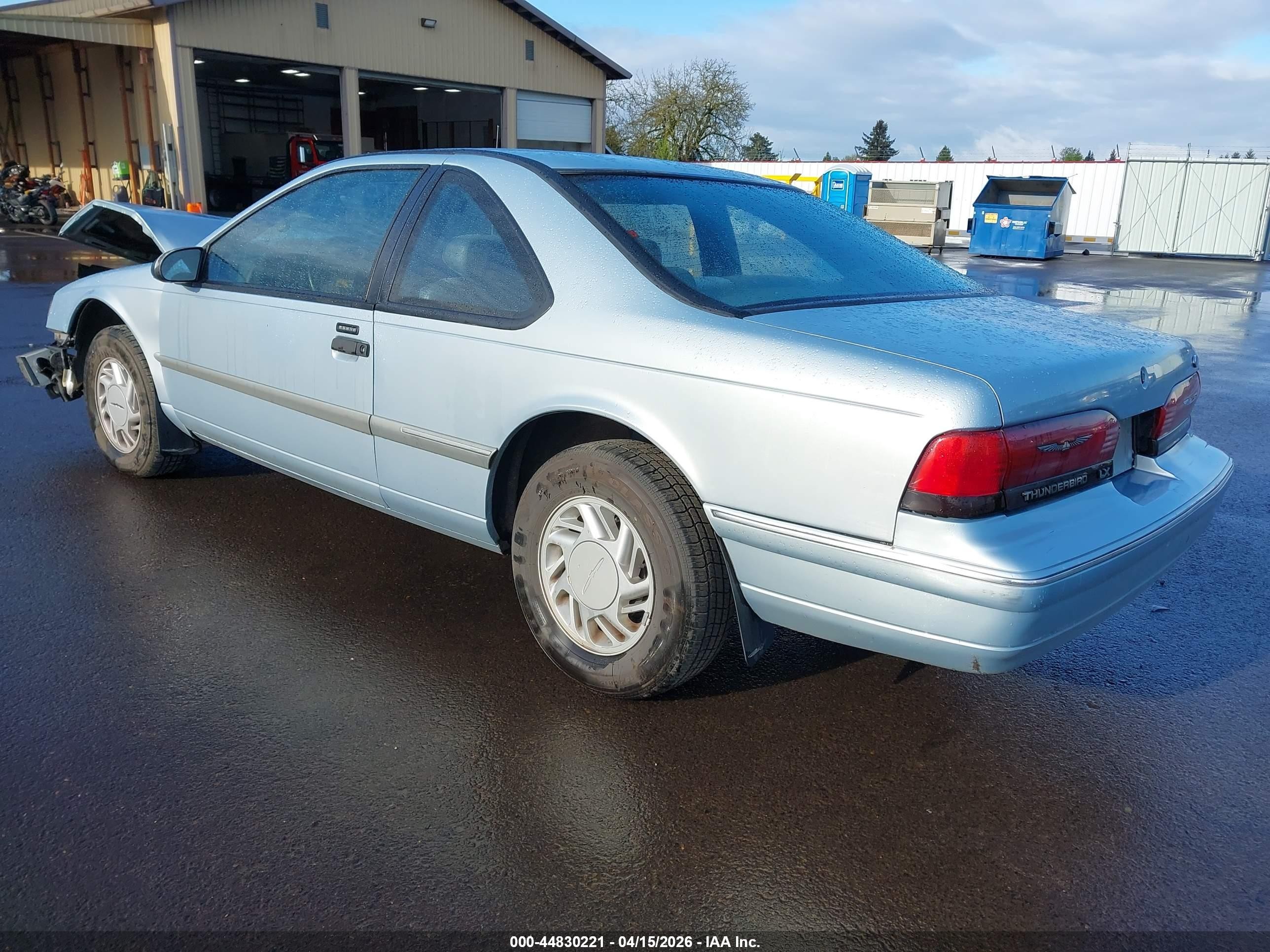 1992 Ford Thunderbird Lx Light Blue vin: 1FAPP62TXNH157389