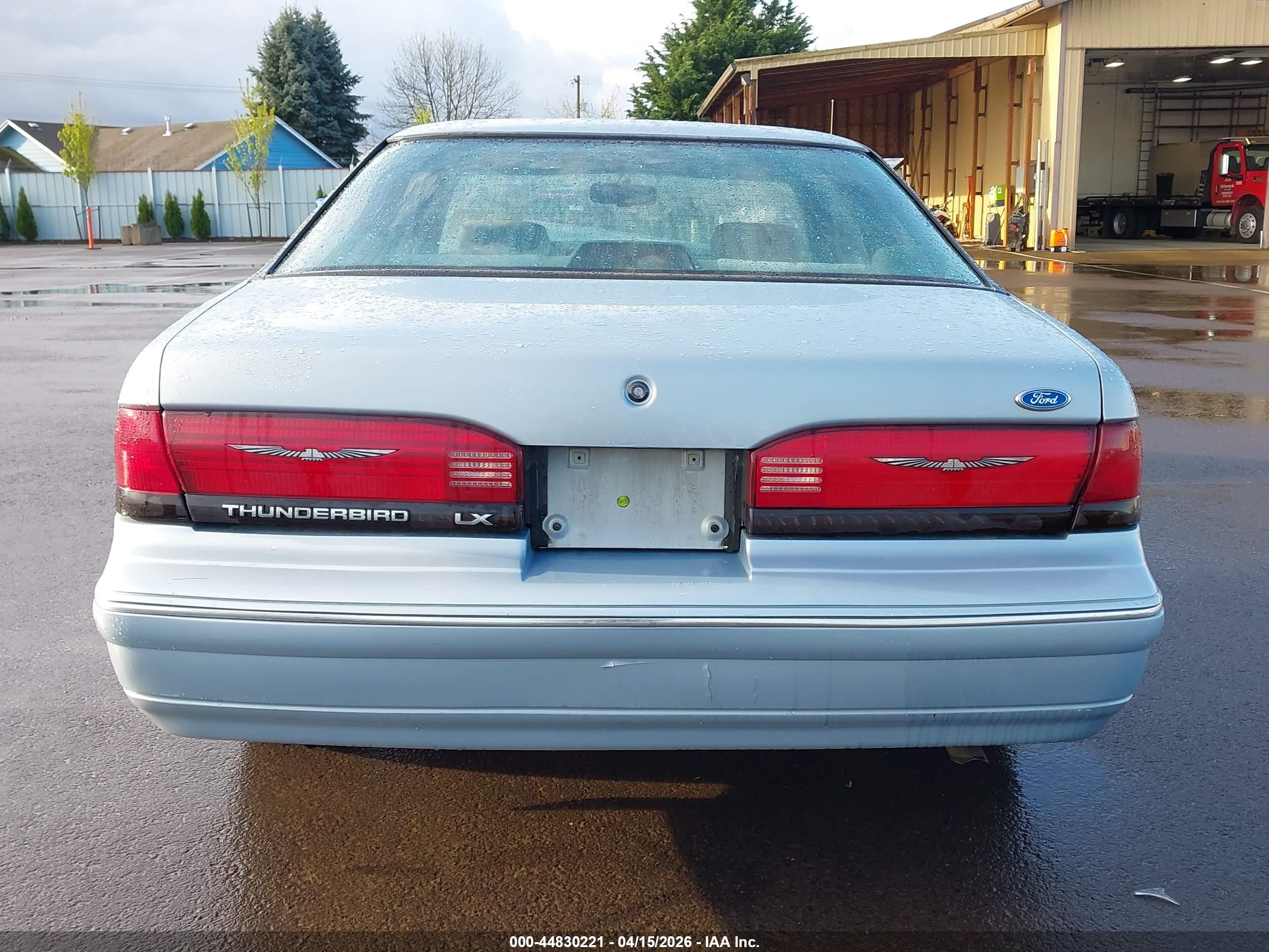 1992 Ford Thunderbird Lx Light Blue vin: 1FAPP62TXNH157389