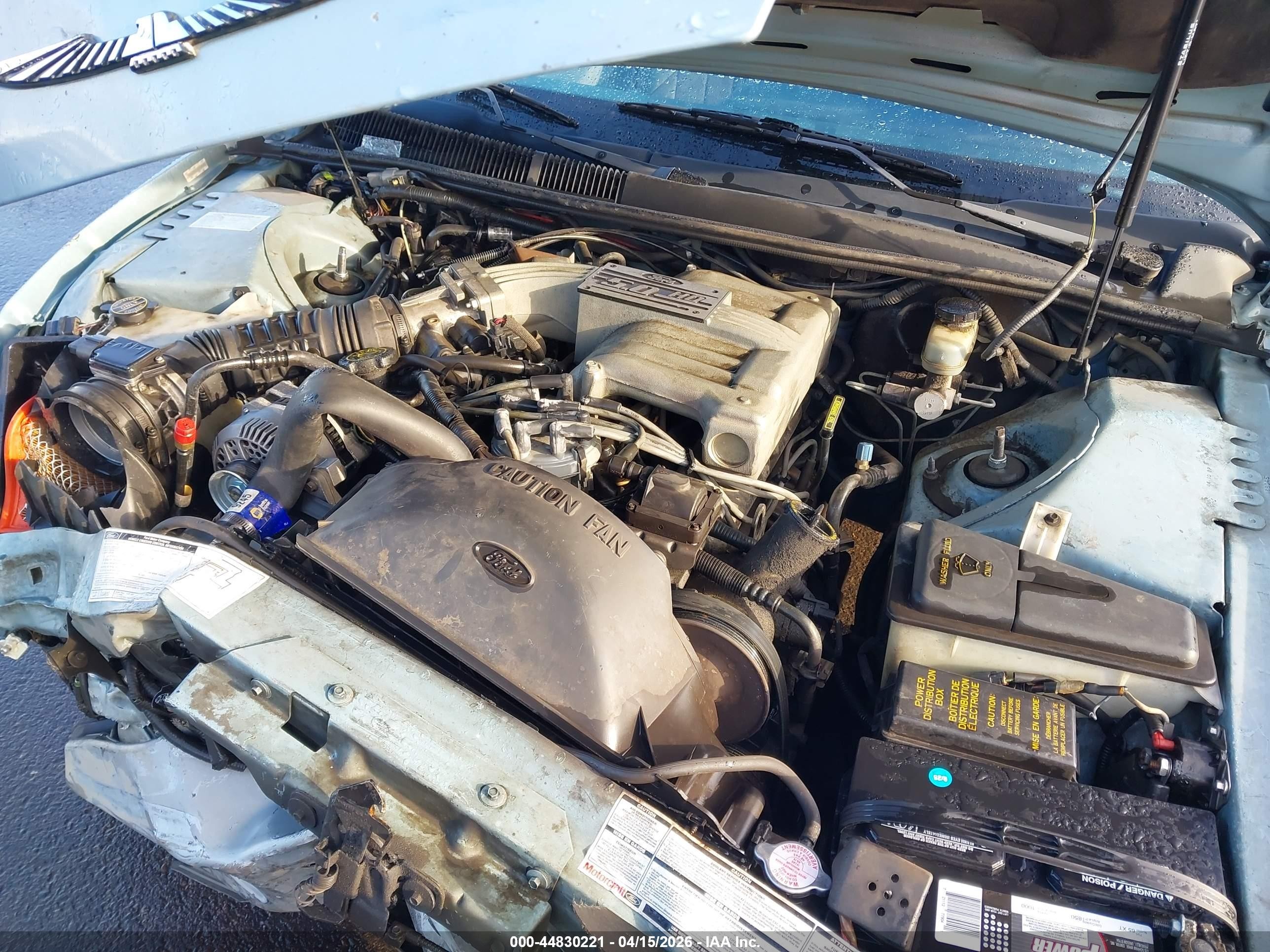 1992 Ford Thunderbird Lx Light Blue vin: 1FAPP62TXNH157389