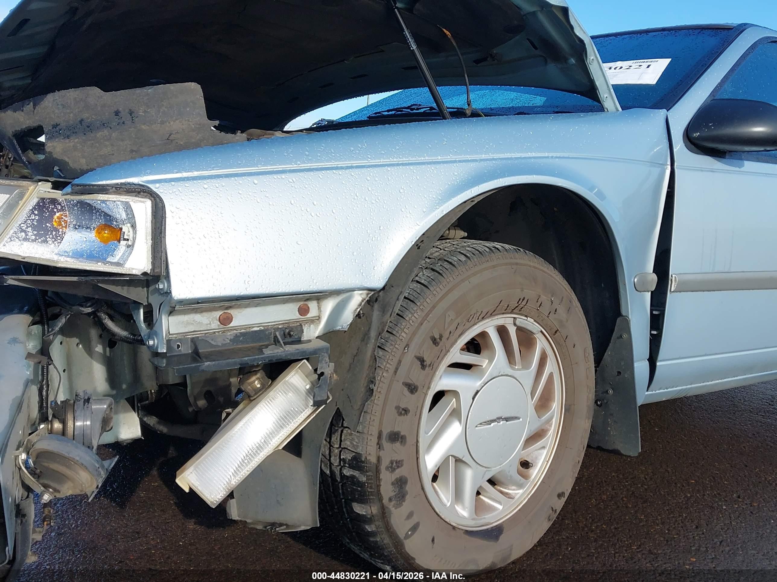 1992 Ford Thunderbird Lx Light Blue vin: 1FAPP62TXNH157389