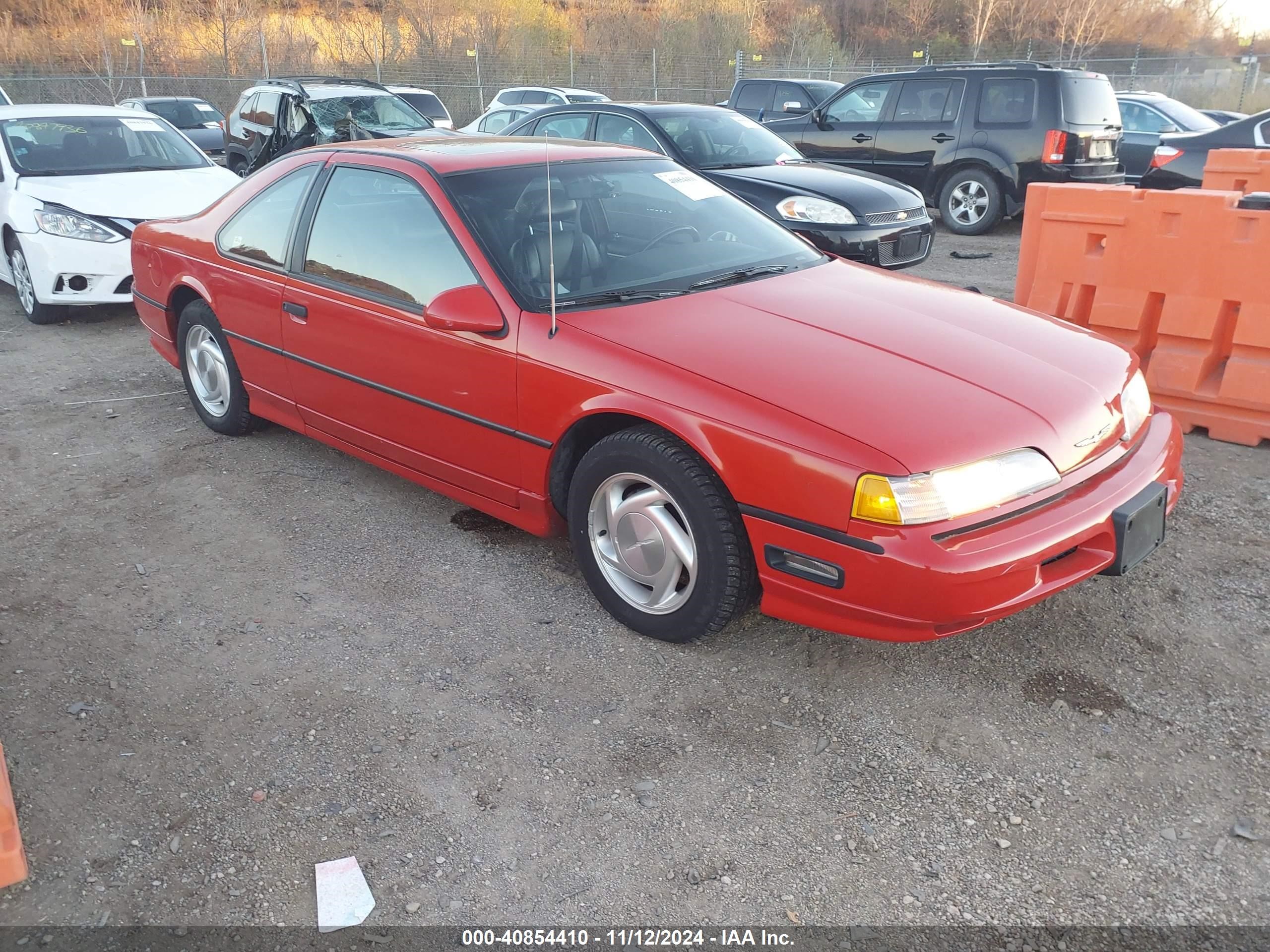 Price & History 1990 Ford Thunderbird Super Coupe 3.8l V6 Fi Yf