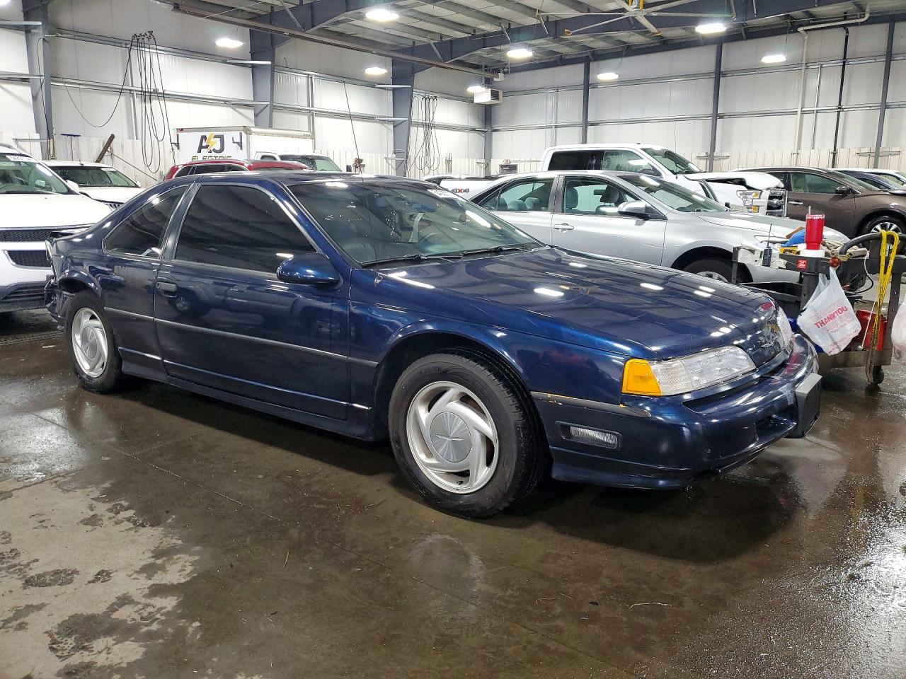 1990 Ford Thunderbird Super Coupe Blue vin: 1FAPP64RXLH131633