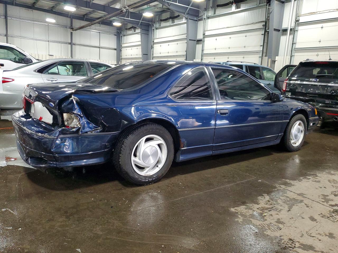1990 Ford Thunderbird Super Coupe Blue vin: 1FAPP64RXLH131633