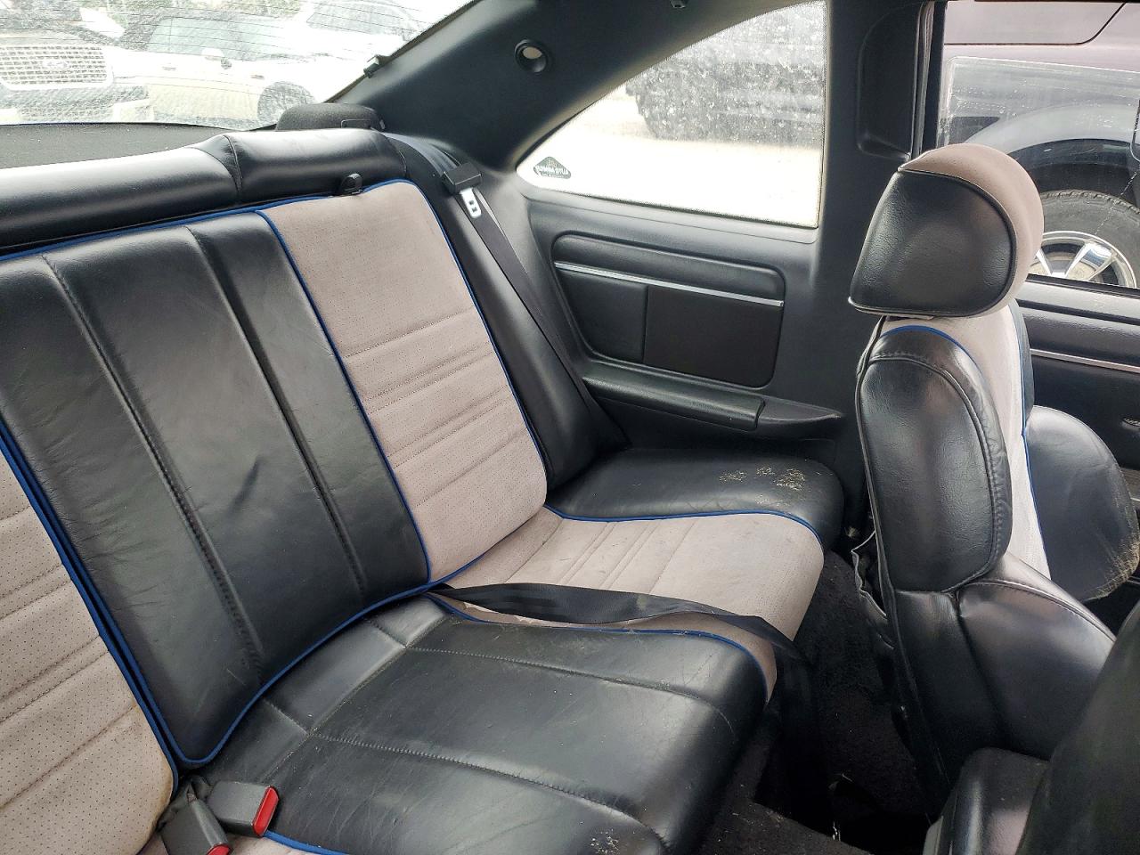 1990 Ford Thunderbird Super Coupe Black vin: 1FAPP64RXLH152661