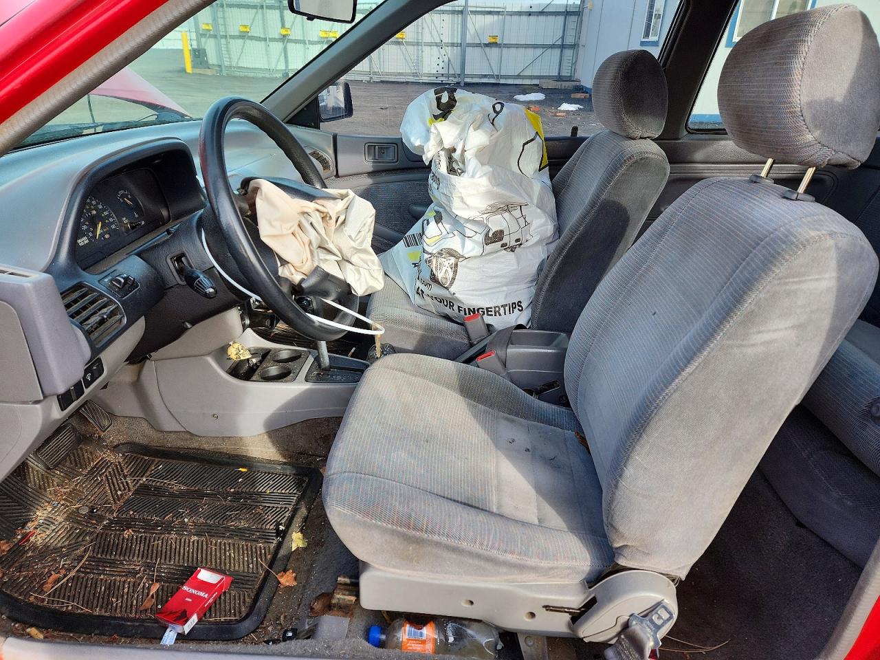 1994 Ford Escort Lx Red vin: 1FARP11J0RW112751