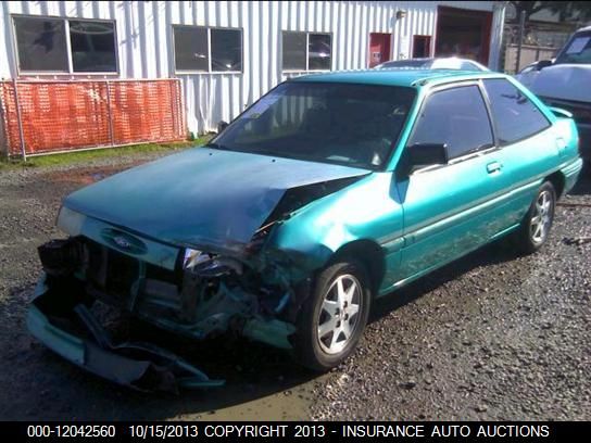 1994 Ford Escort Lx 2-door vin: 1FARP11J2RW338547