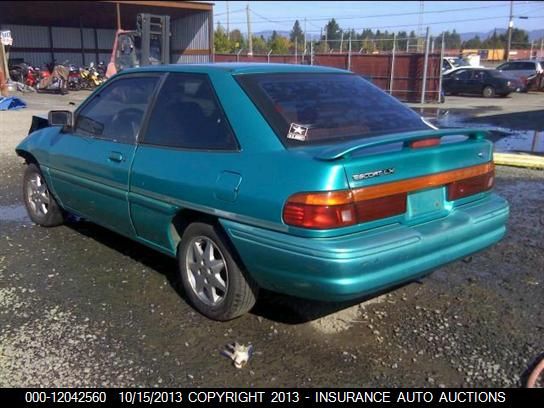 1994 Ford Escort Lx 2-door vin: 1FARP11J2RW338547