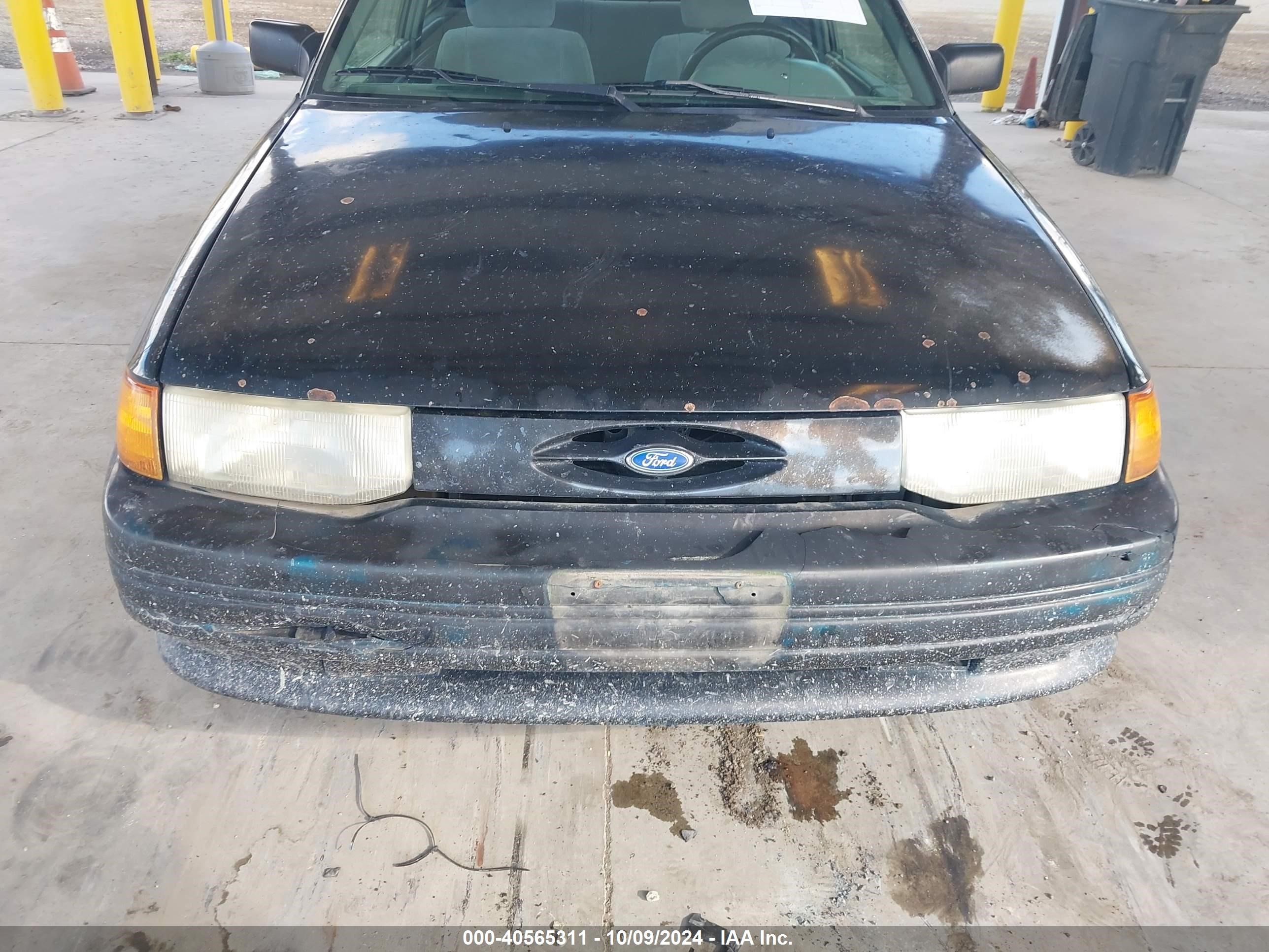 1994 Ford Escort Lx/sport Black vin: 1FARP11J7RW178309
