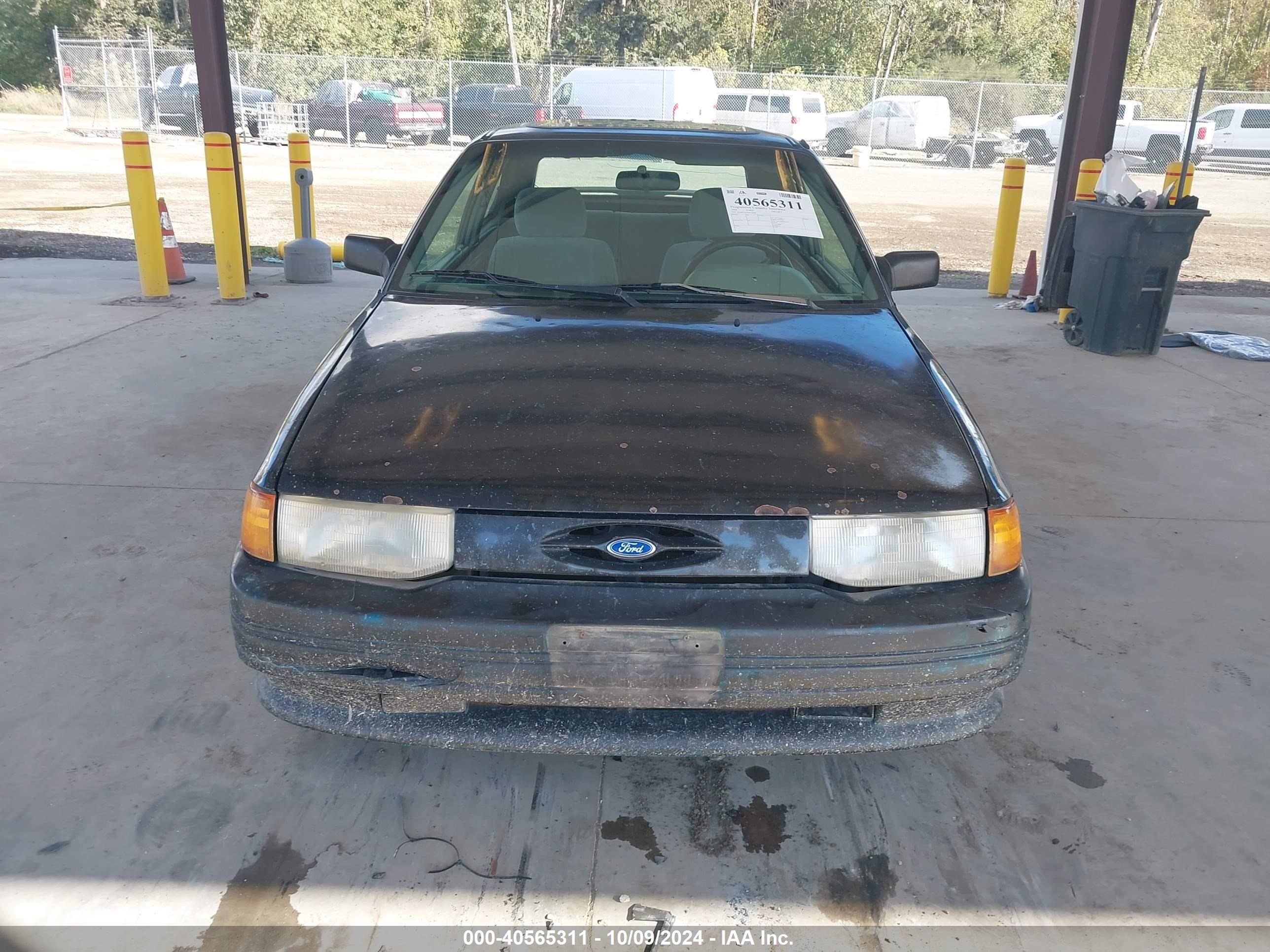 1994 Ford Escort Lx/sport Black vin: 1FARP11J7RW178309