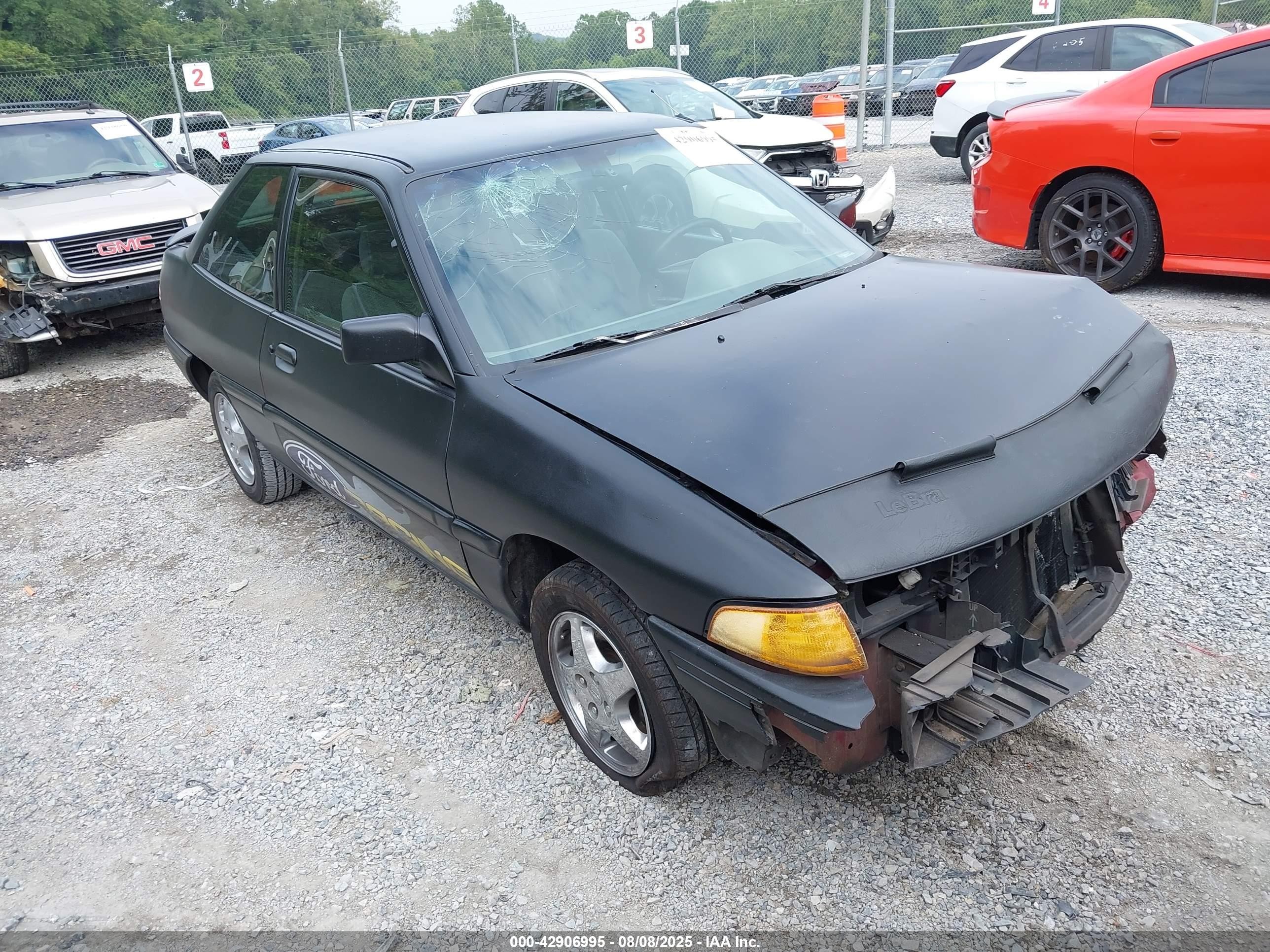 1994 Ford Escort Lx/sport Black vin: 1FARP11J7RW195899