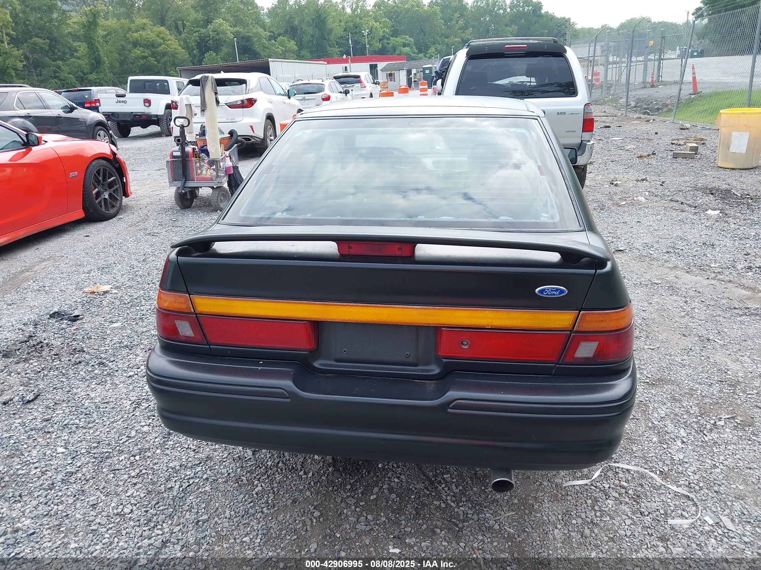 1994 Ford Escort Lx/sport Black vin: 1FARP11J7RW195899