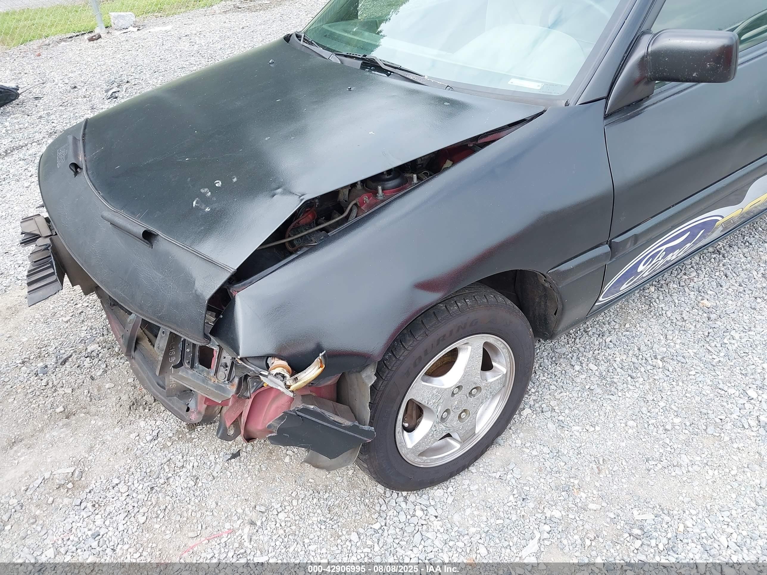 1994 Ford Escort Lx/sport Black vin: 1FARP11J7RW195899