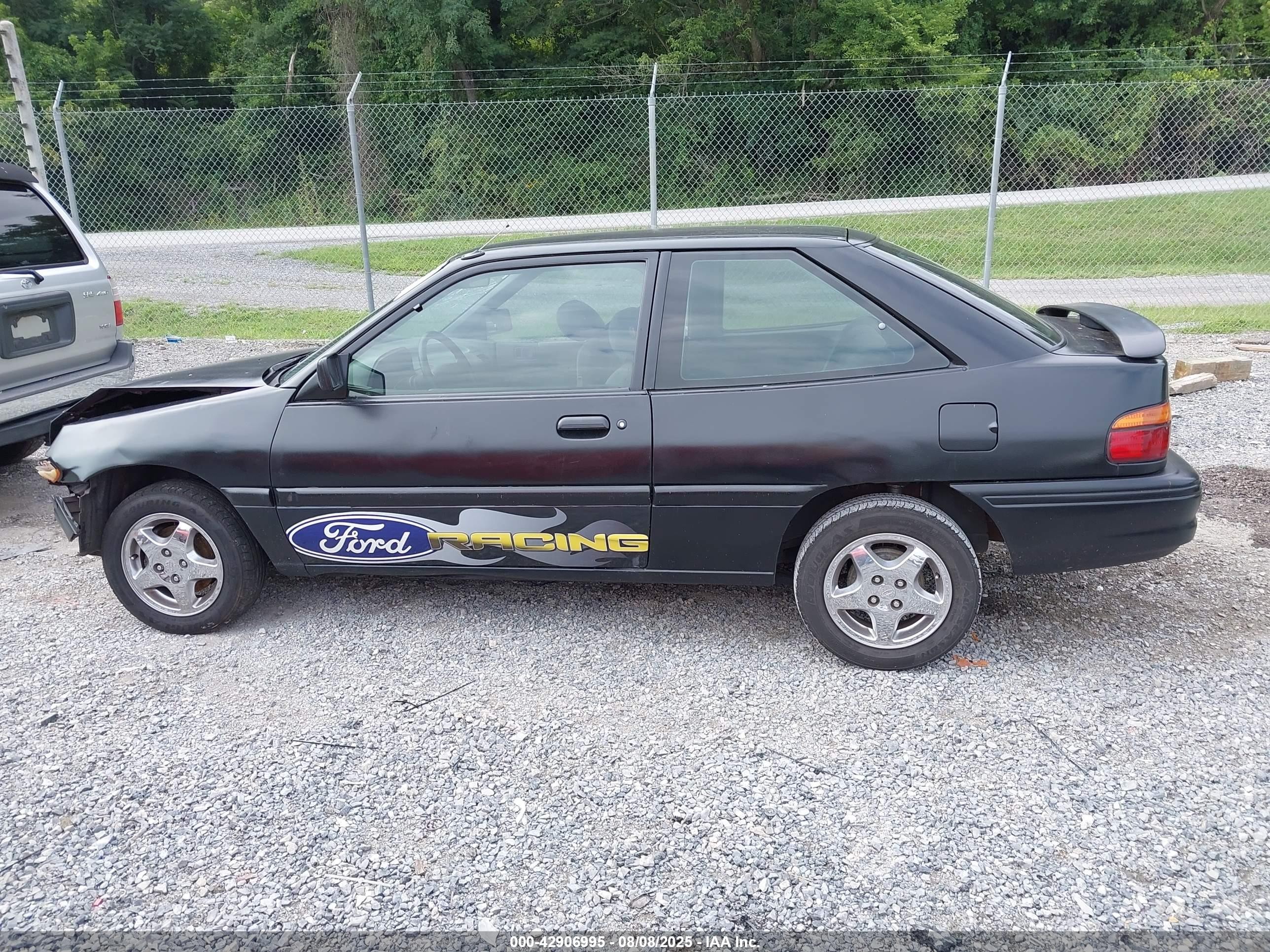 1994 Ford Escort Lx/sport Black vin: 1FARP11J7RW195899