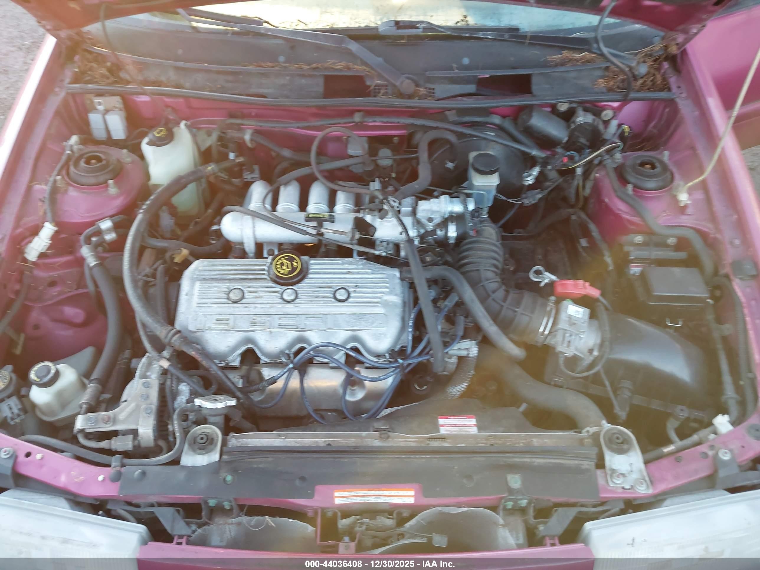 1994 Ford Escort Lx/sport Pink vin: 1FARP11J7RW200518