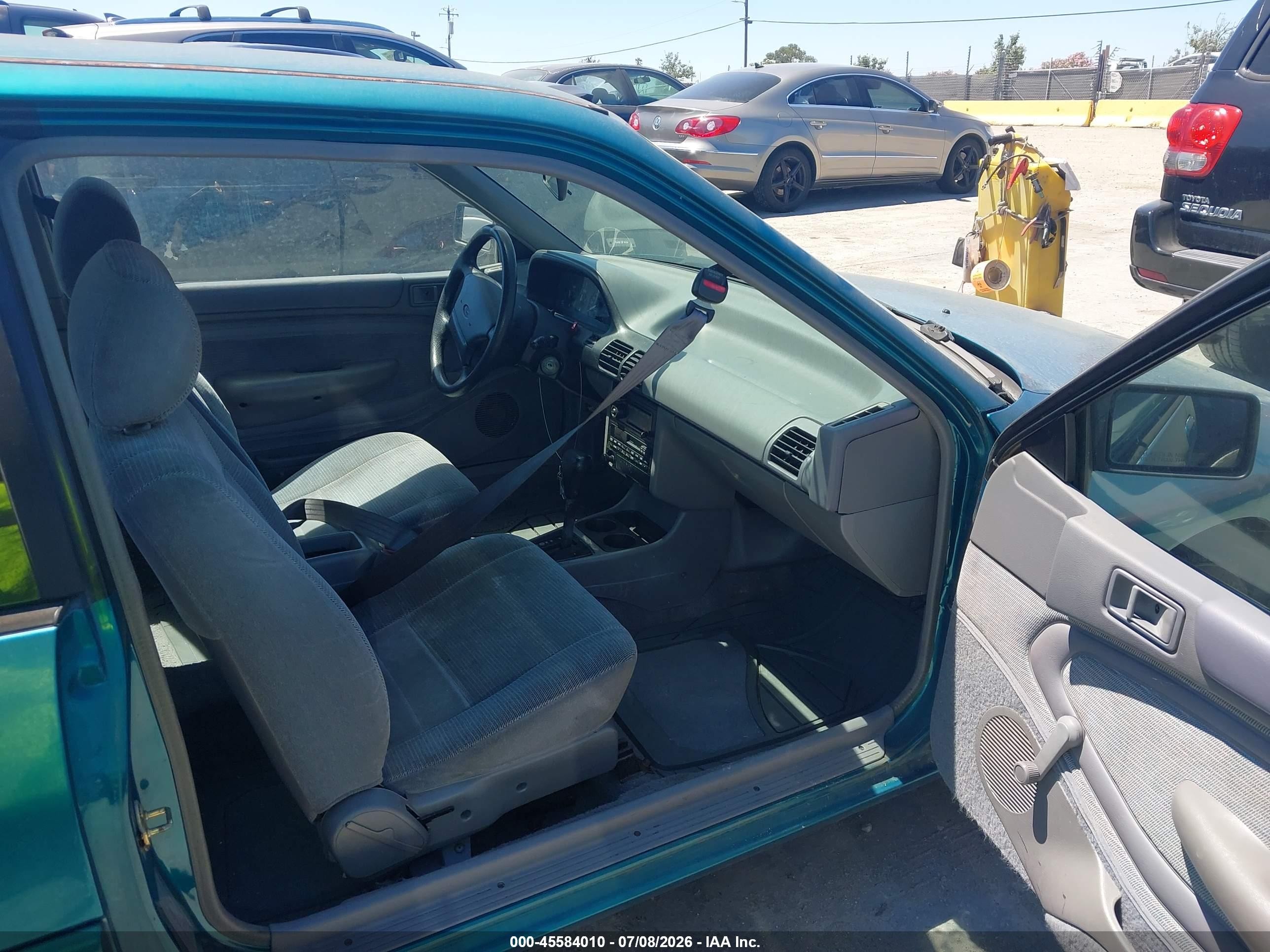 1994 Ford Escort Lx/sport Turquoise vin: 1FARP11J8RW212497