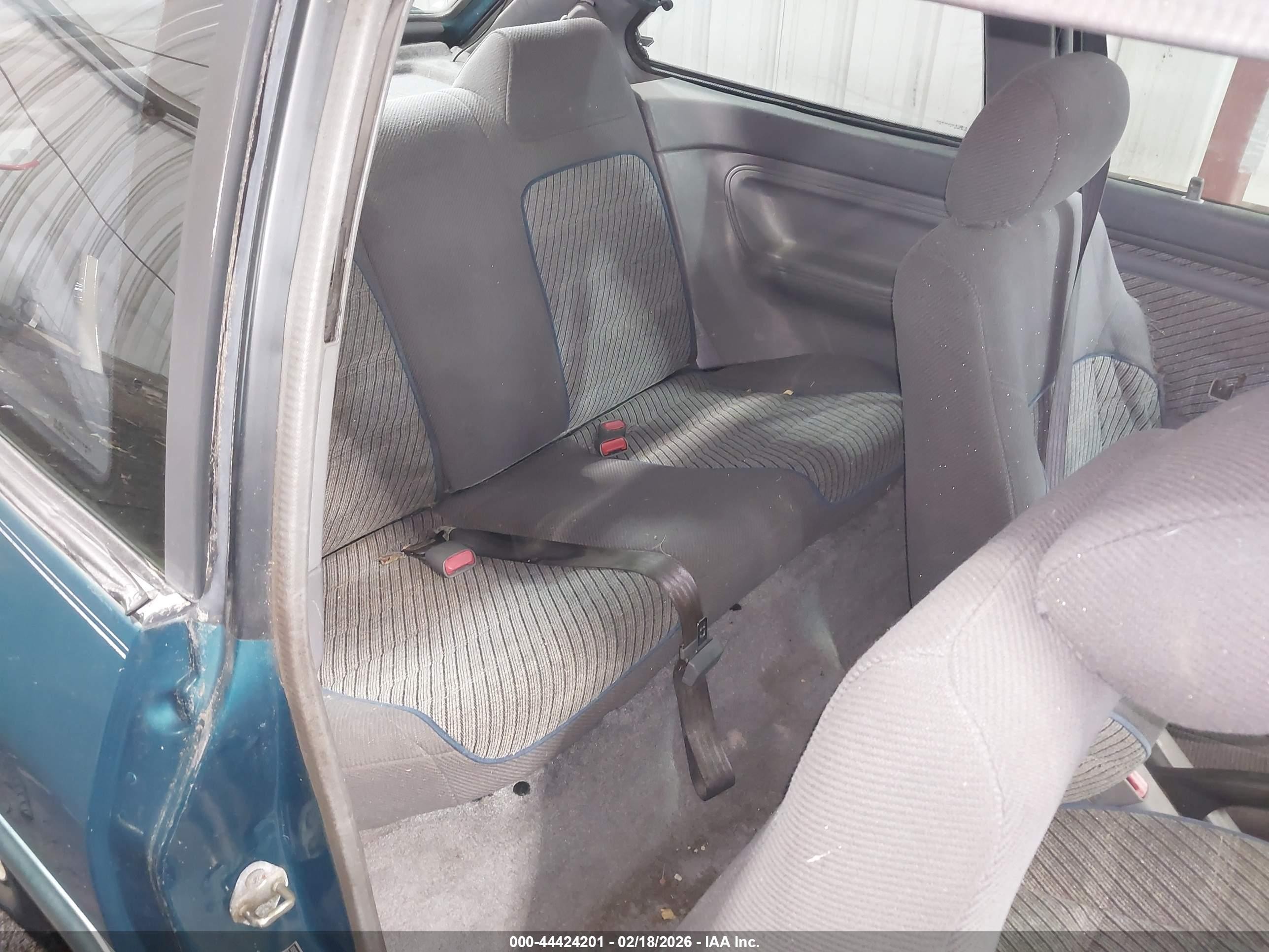 1994 Ford Escort Gt Green vin: 1FARP1283RW269525
