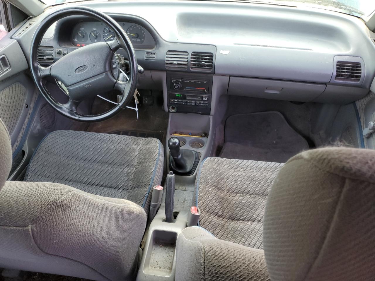 1994 Ford Escort Gt Green vin: 1FARP128XRW316467