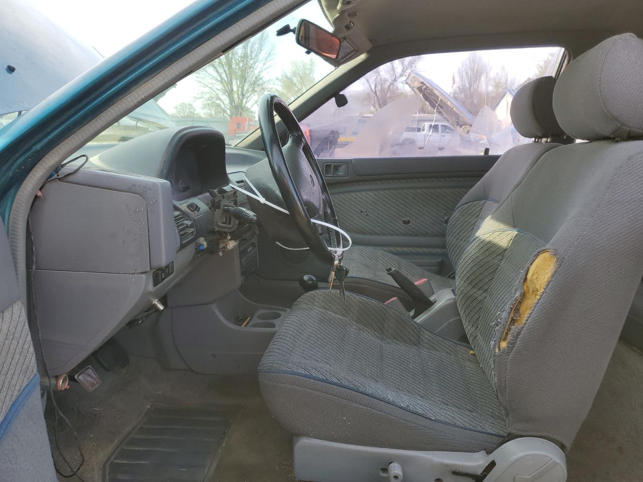 1994 Ford Escort Gt Green vin: 1FARP128XRW316467