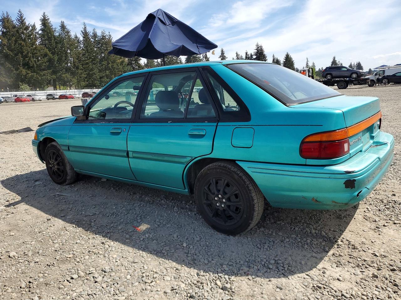 1994 Ford Escort Lx Turquoise vin: 1FARP14J0RW103995