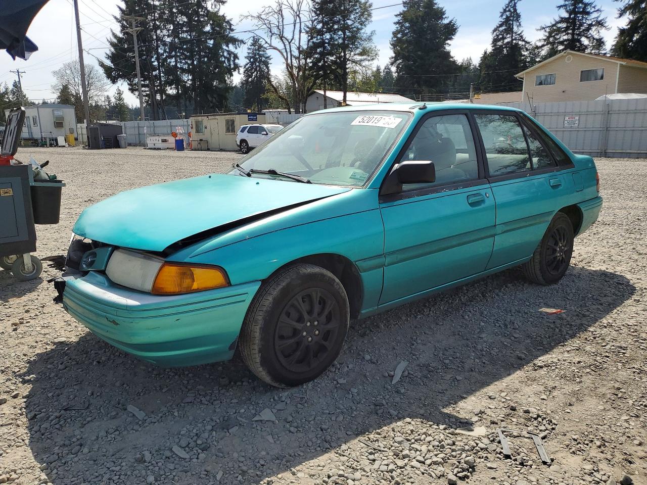 1994 Ford Escort Lx Turquoise vin: 1FARP14J0RW103995