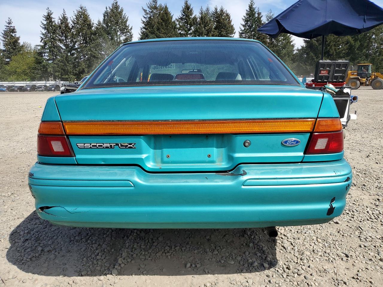 1994 Ford Escort Lx Turquoise vin: 1FARP14J0RW103995