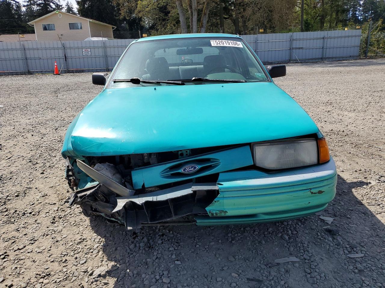 1994 Ford Escort Lx Turquoise vin: 1FARP14J0RW103995