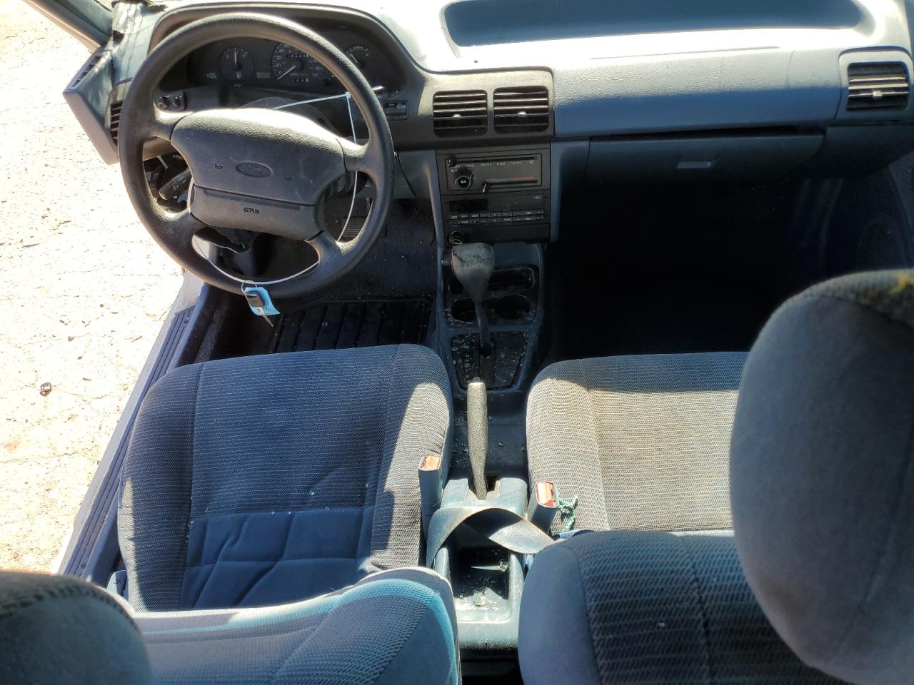 1994 Ford Escort Lx White vin: 1FARP14J3RW187519