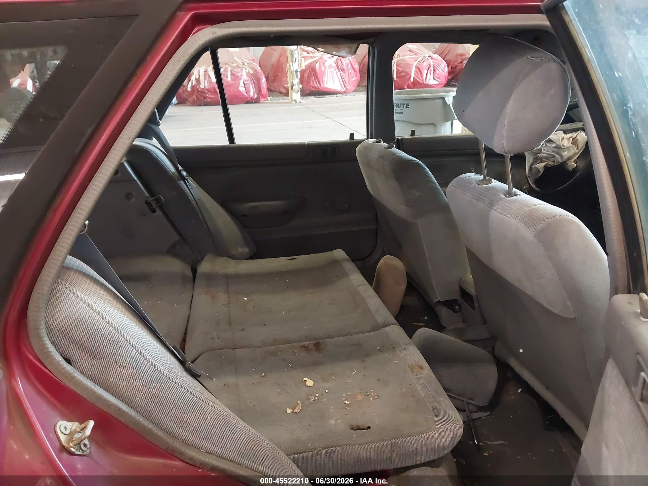 1994 Ford Escort Lx/sport Красный vin: 1FARP15J1RW188327