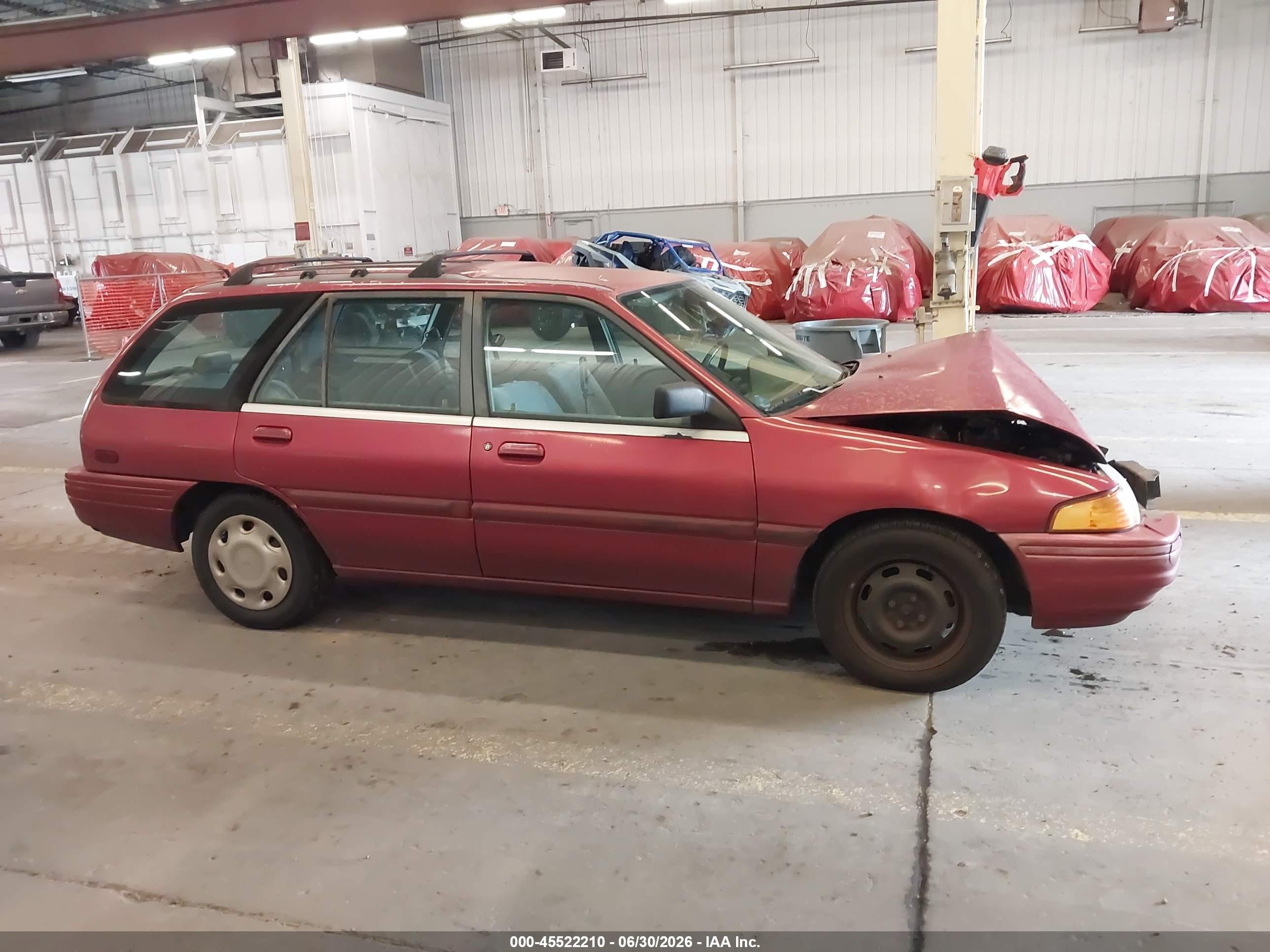 1994 Ford Escort Lx/sport Красный vin: 1FARP15J1RW188327