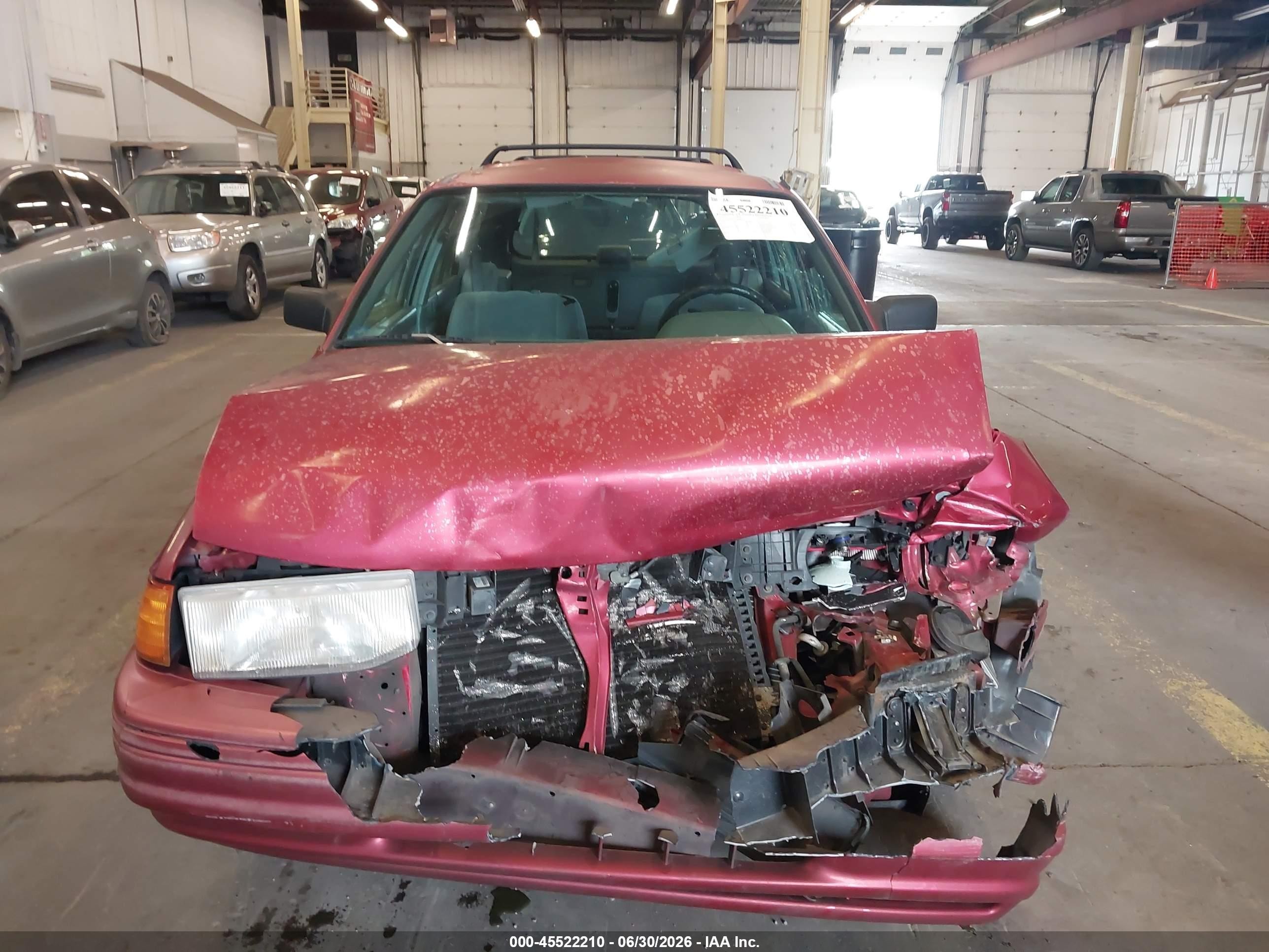 1994 Ford Escort Lx/sport Красный vin: 1FARP15J1RW188327