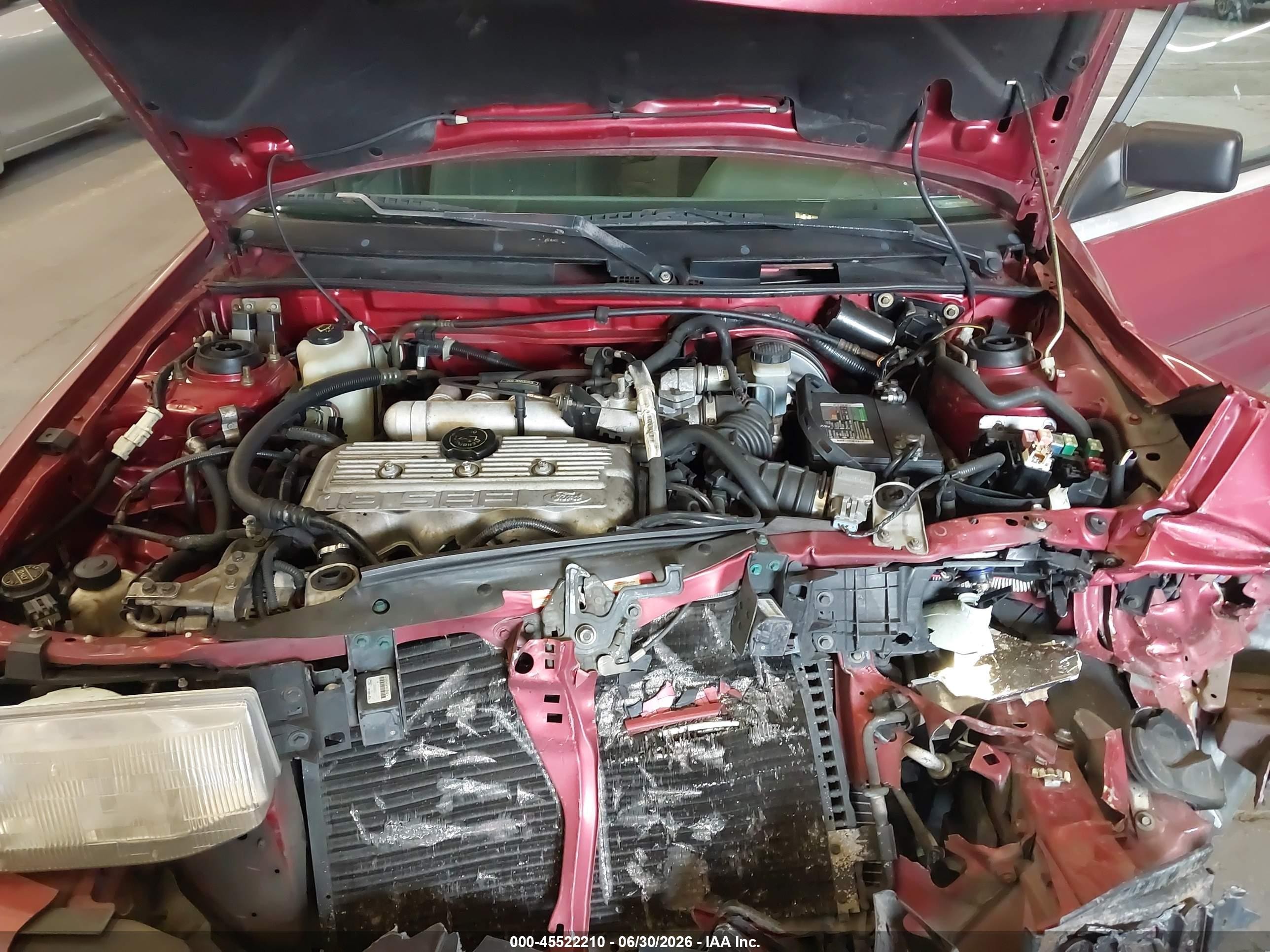 1994 Ford Escort Lx/sport Красный vin: 1FARP15J1RW188327