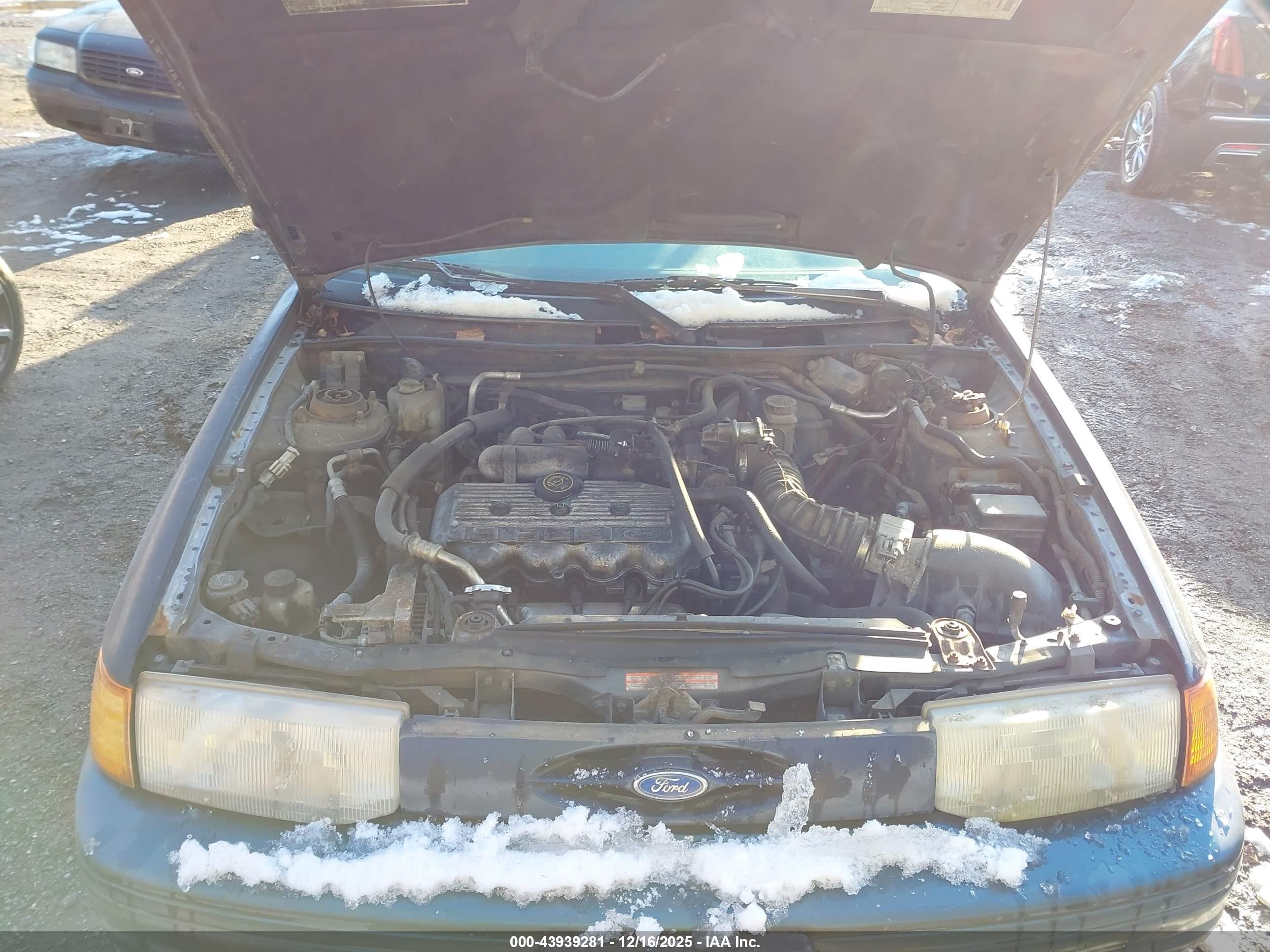 1995 Ford Escort Lx/sport Blue vin: 1FASP11J0SW152657