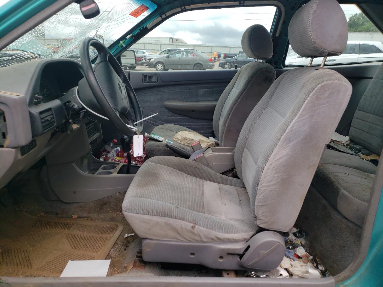 1996 Ford Escort Lx Turquoise vin: 1FASP11J0TW132782