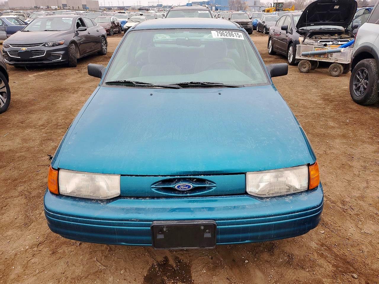 1995 Ford Escort Lx Green vin: 1FASP11J4SW337102