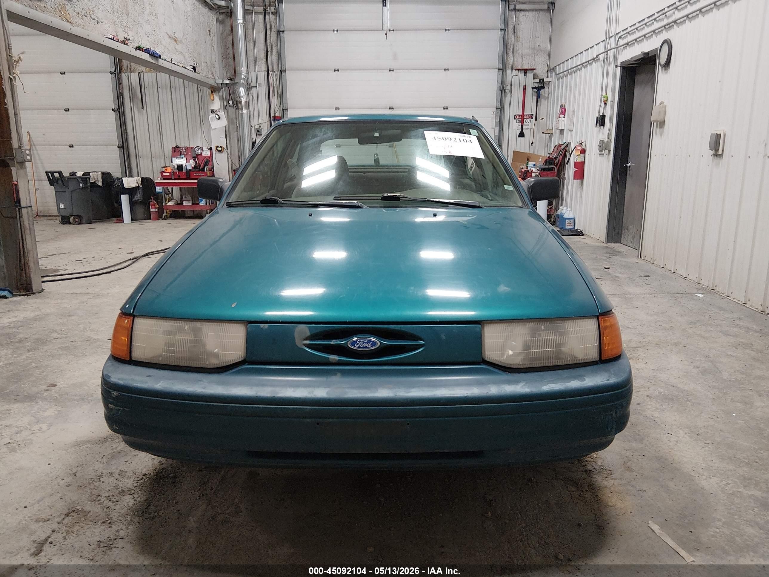 1995 Ford Escort Lx/sport Green vin: 1FASP11J5SW291537