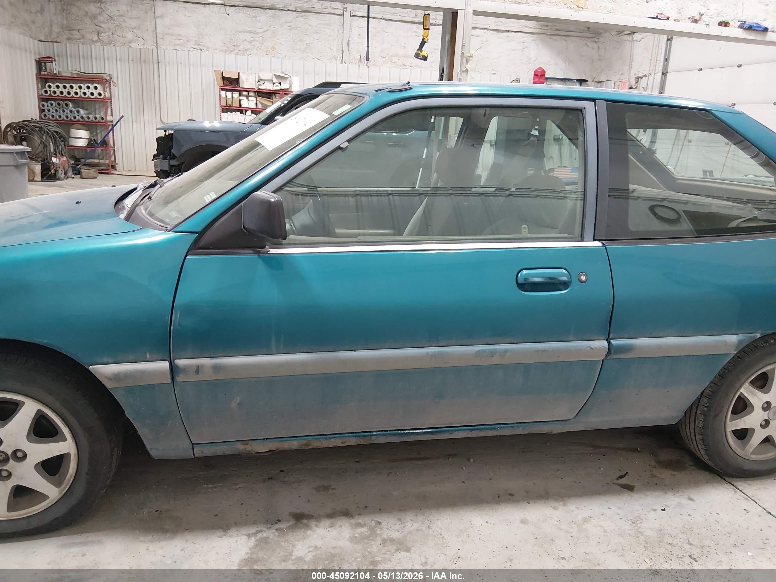 1995 Ford Escort Lx/sport Green vin: 1FASP11J5SW291537
